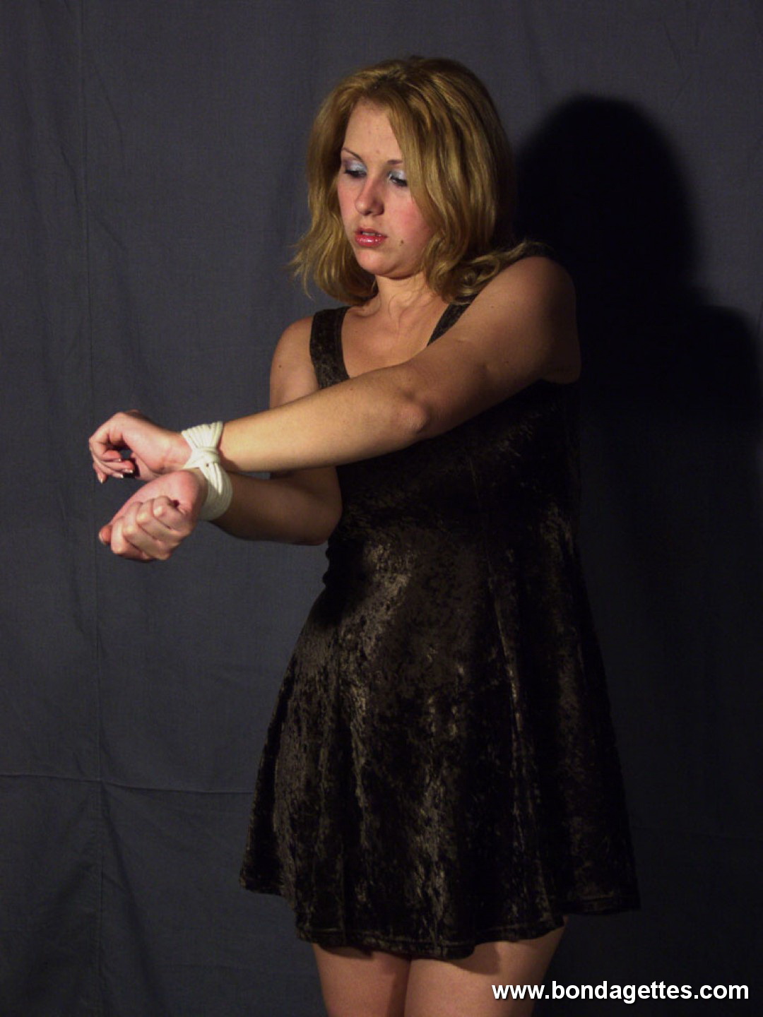 Hot girl in bondage 384
