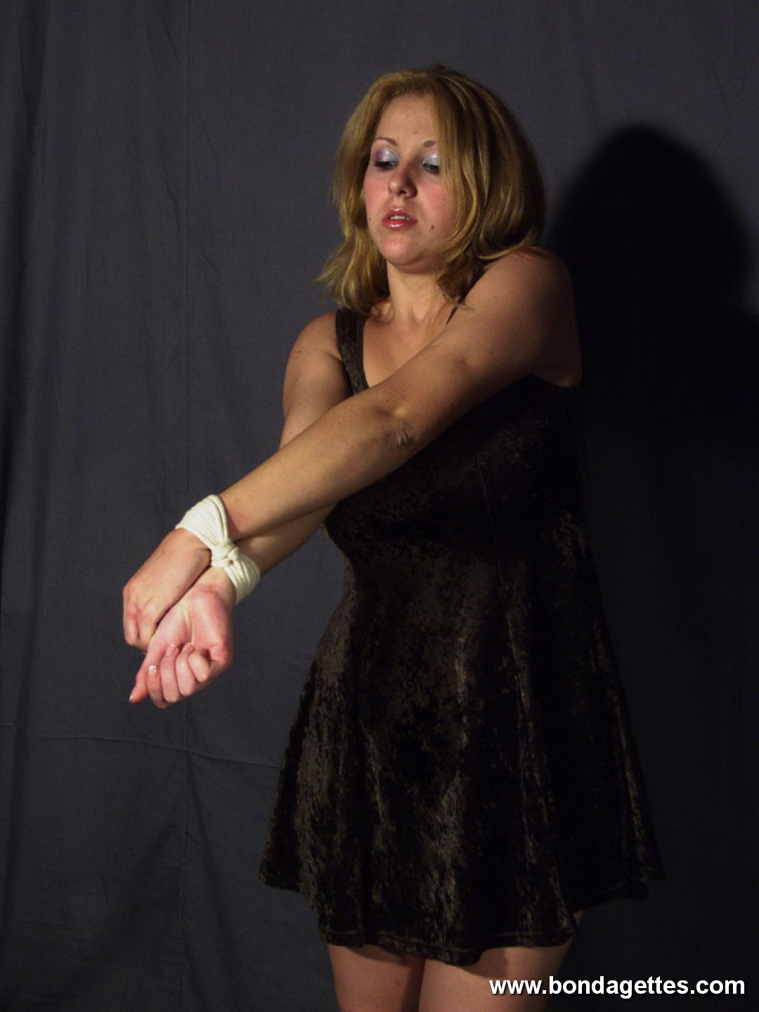 Hot girl in bondage 384