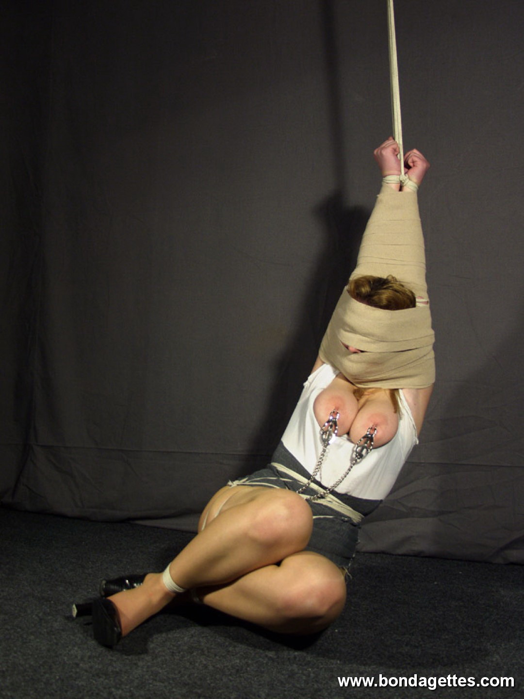 Hot girl in bondage 402