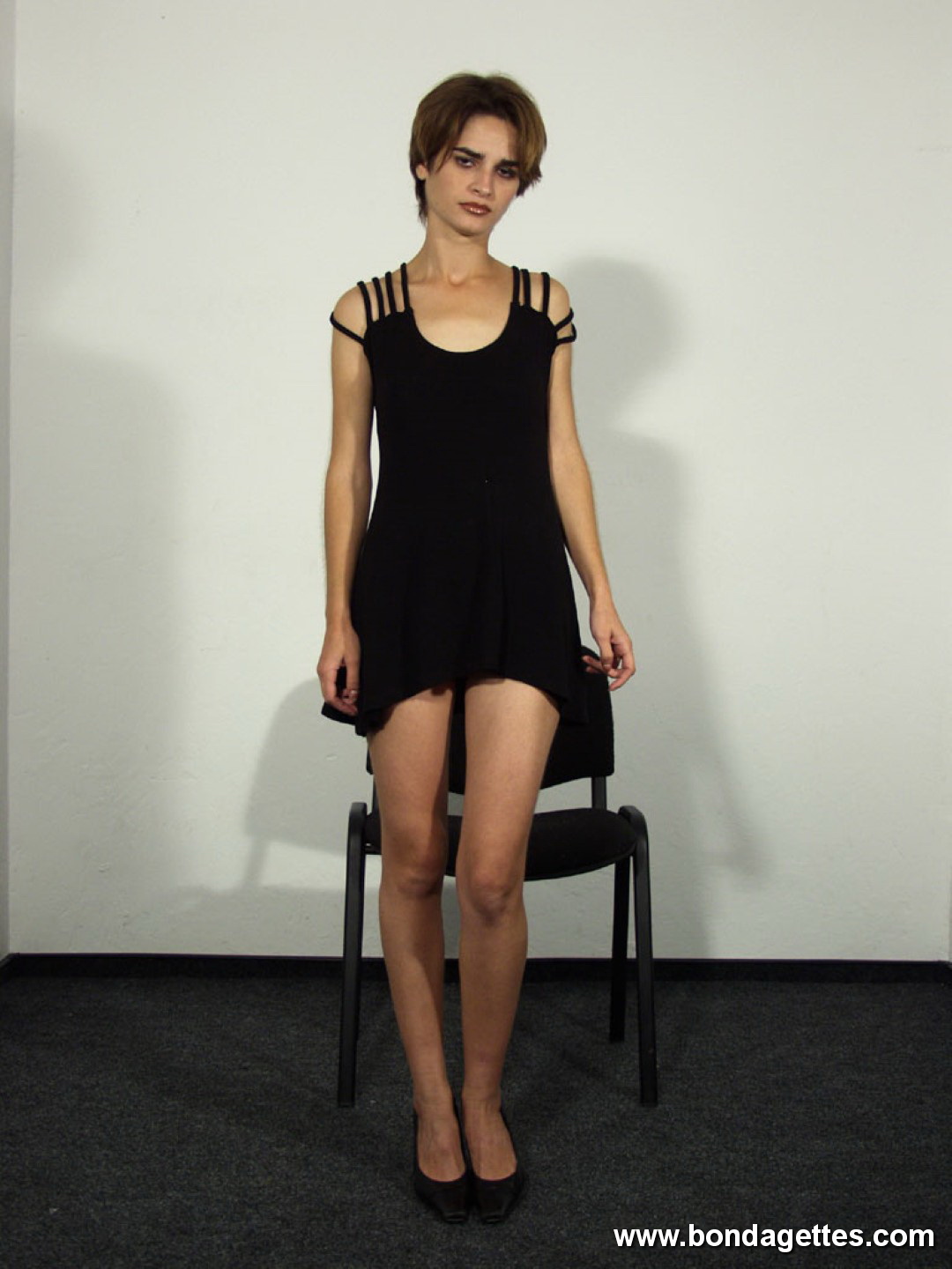 Hot girl in bondage 411