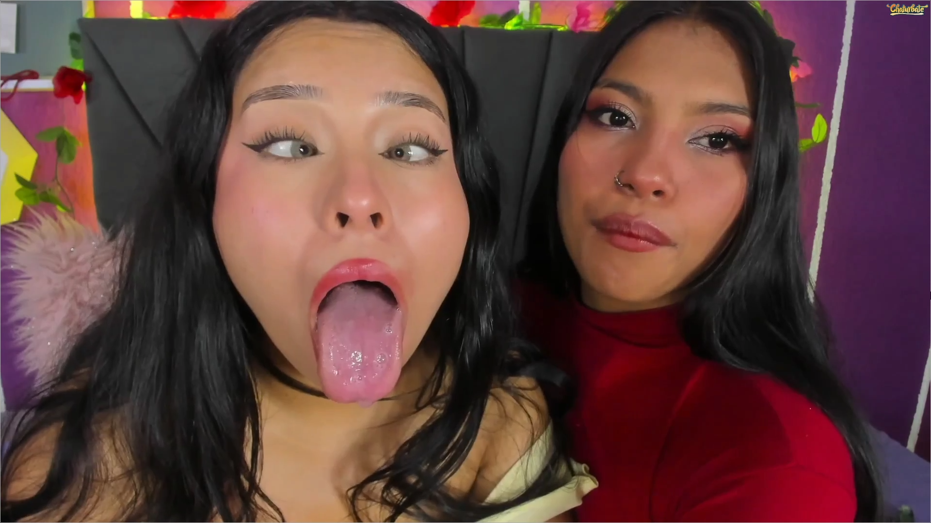 delicious lesbian and ahegao