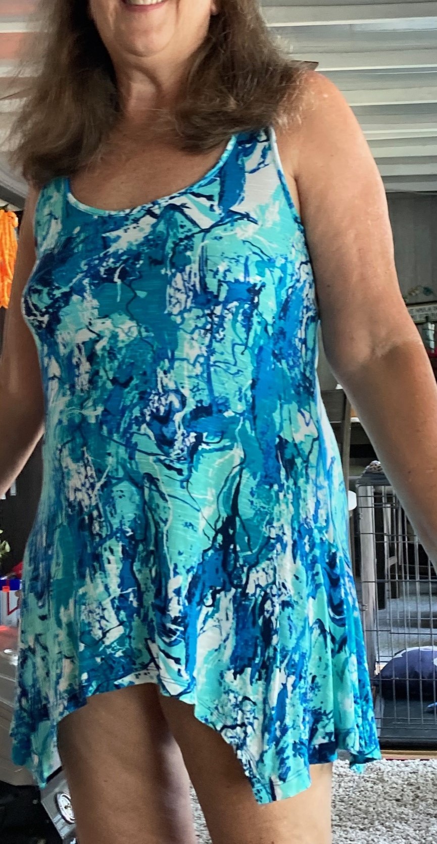 My short dress for easy access