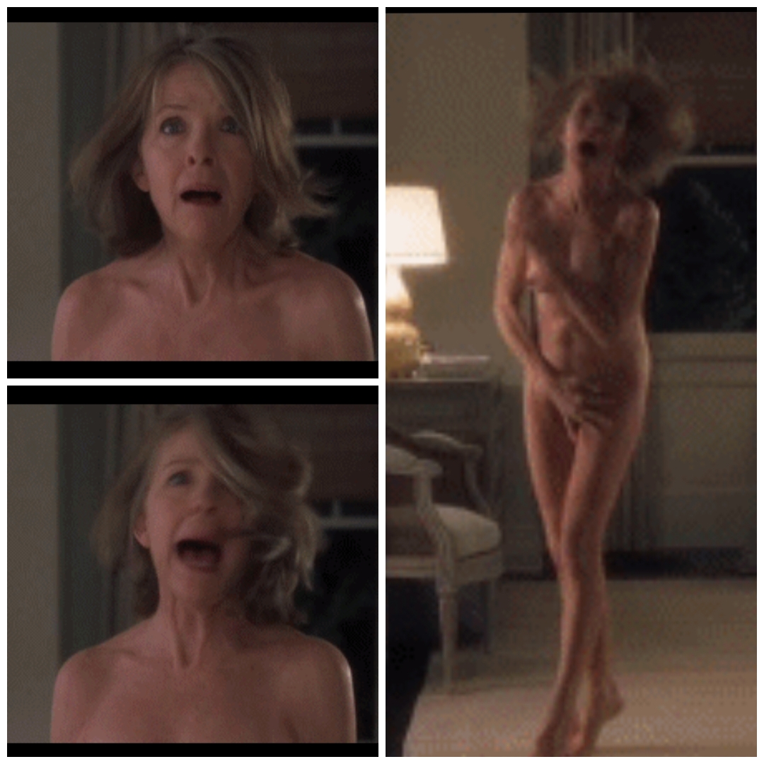 Diane Keaton makes me cum so bad when she gets caught naked