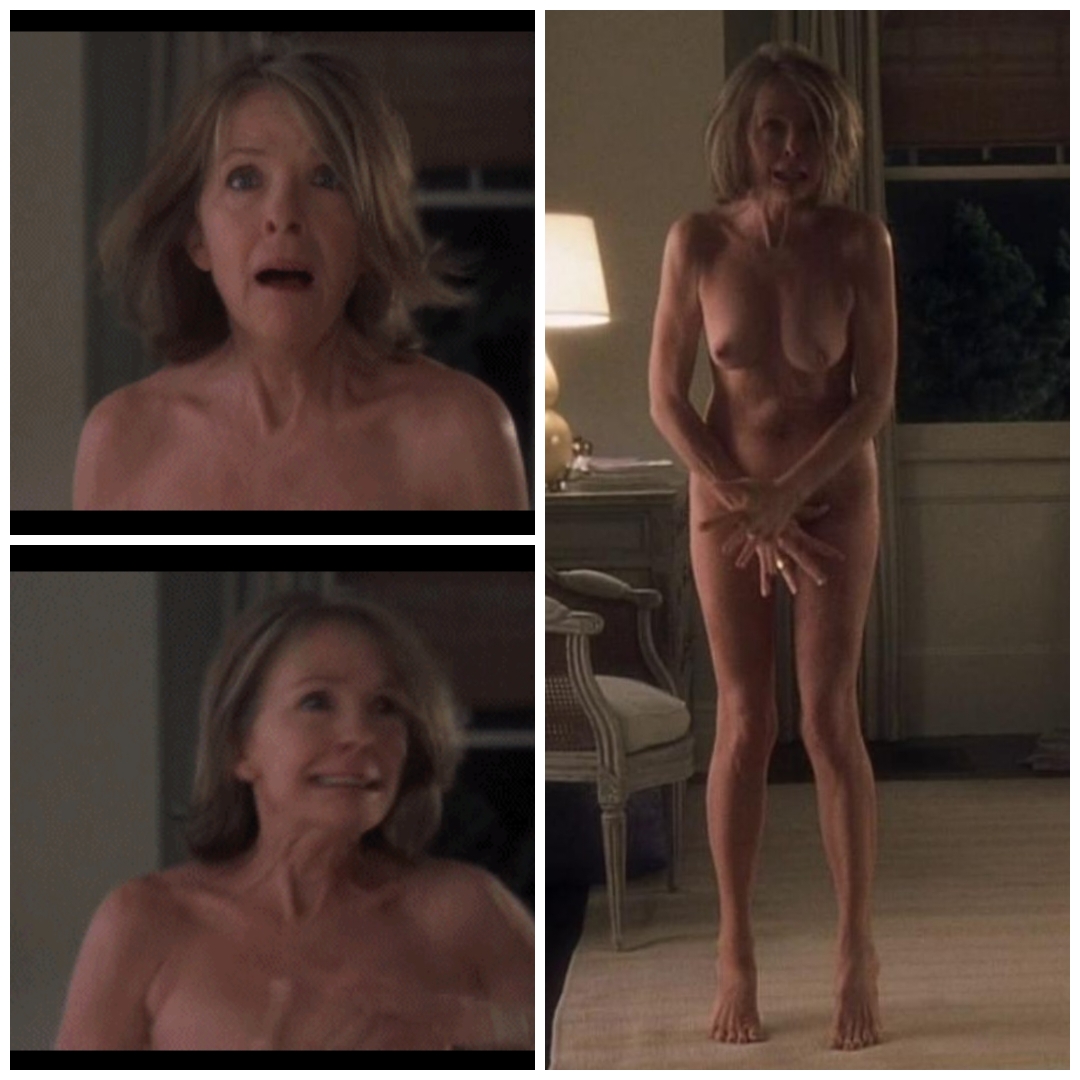 Diane Keaton makes me cum so bad when she gets caught naked