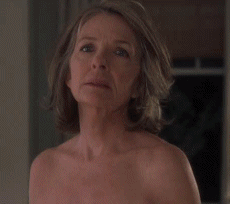 Diane Keaton makes me cum so bad when she gets caught naked