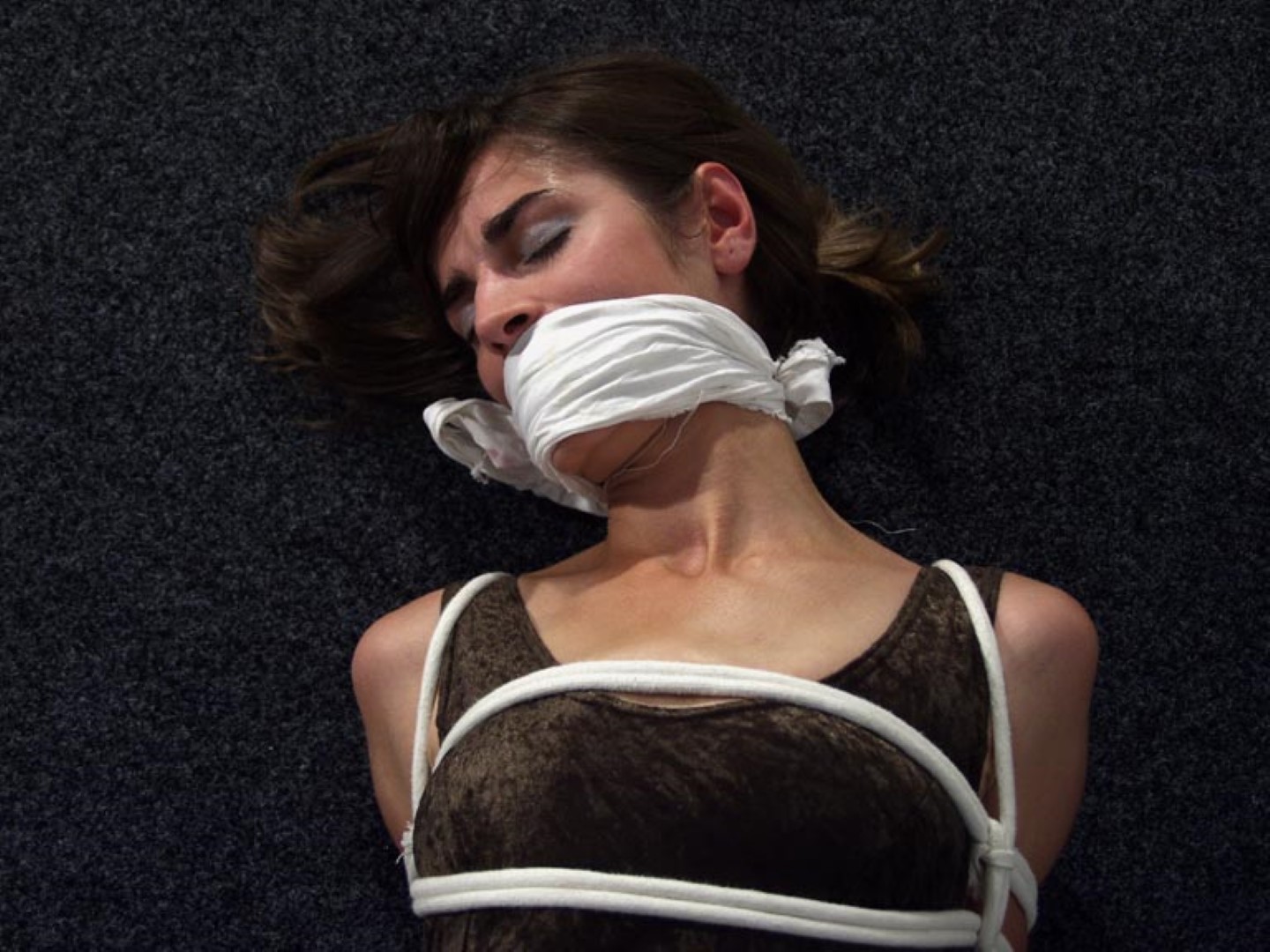 Hot girl in bondage 442