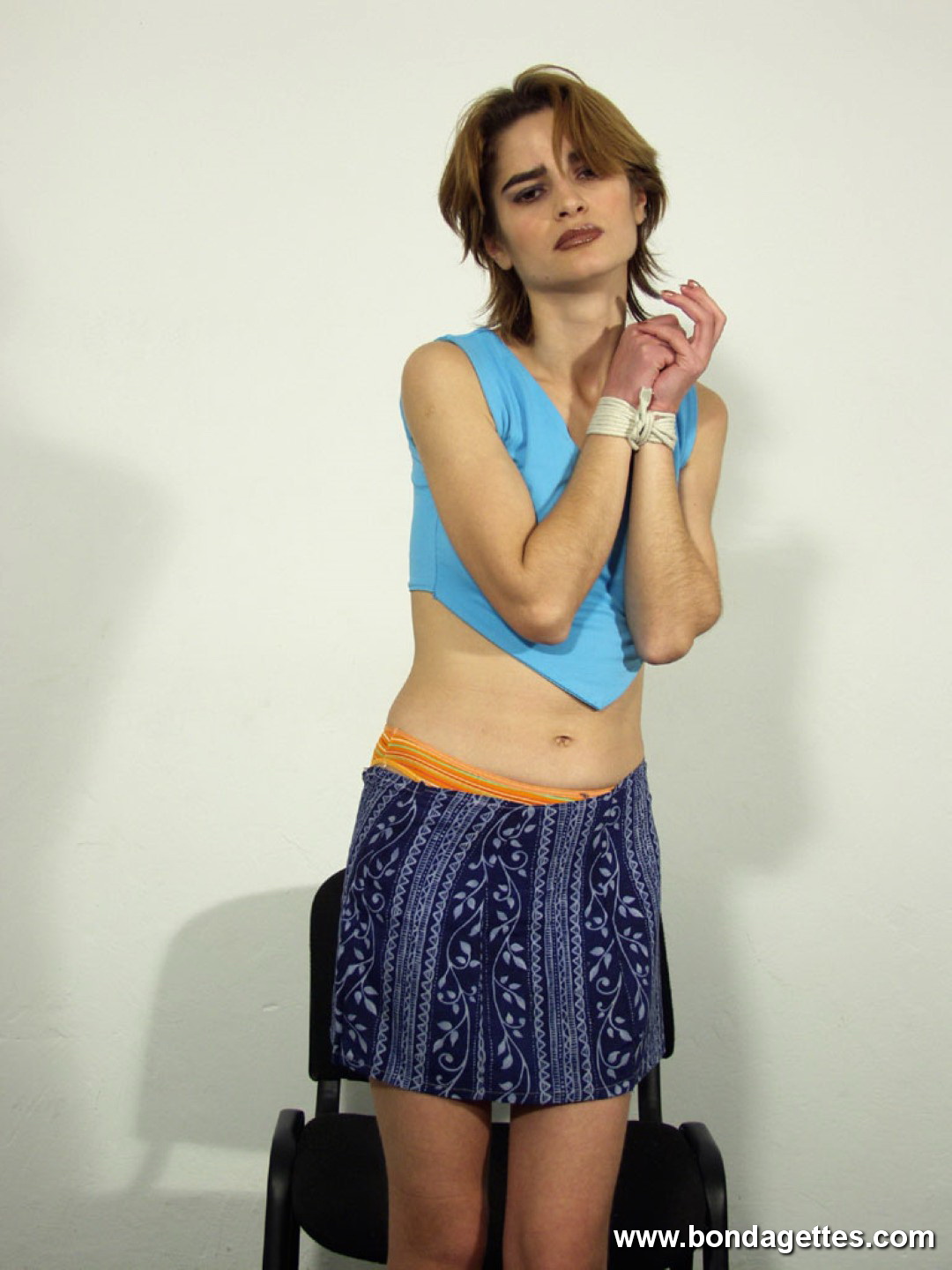Hot girl in bondage 444