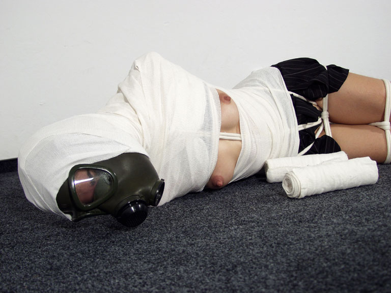 Hot girl in bondage 446