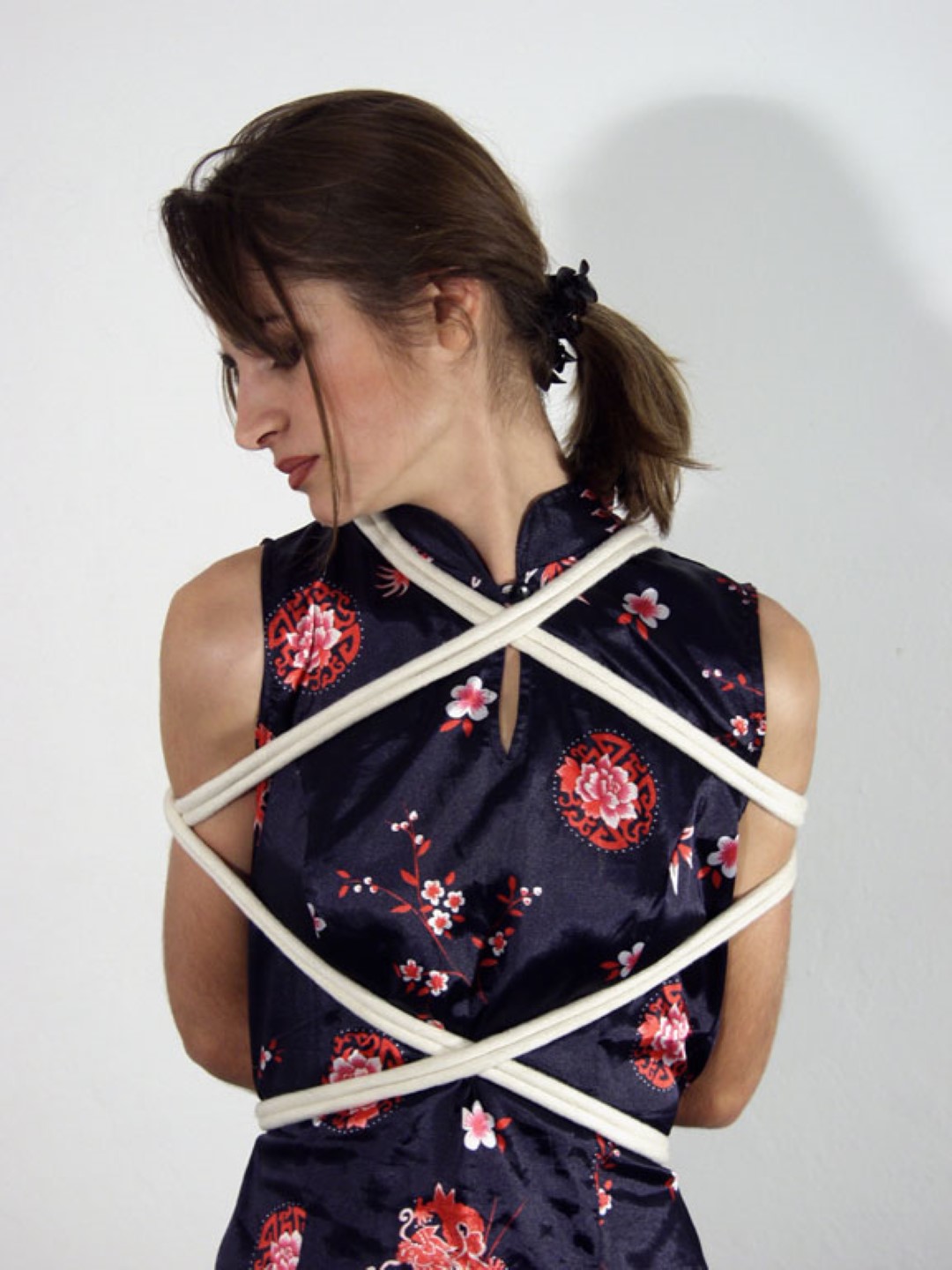 Hot girl in bondage 450