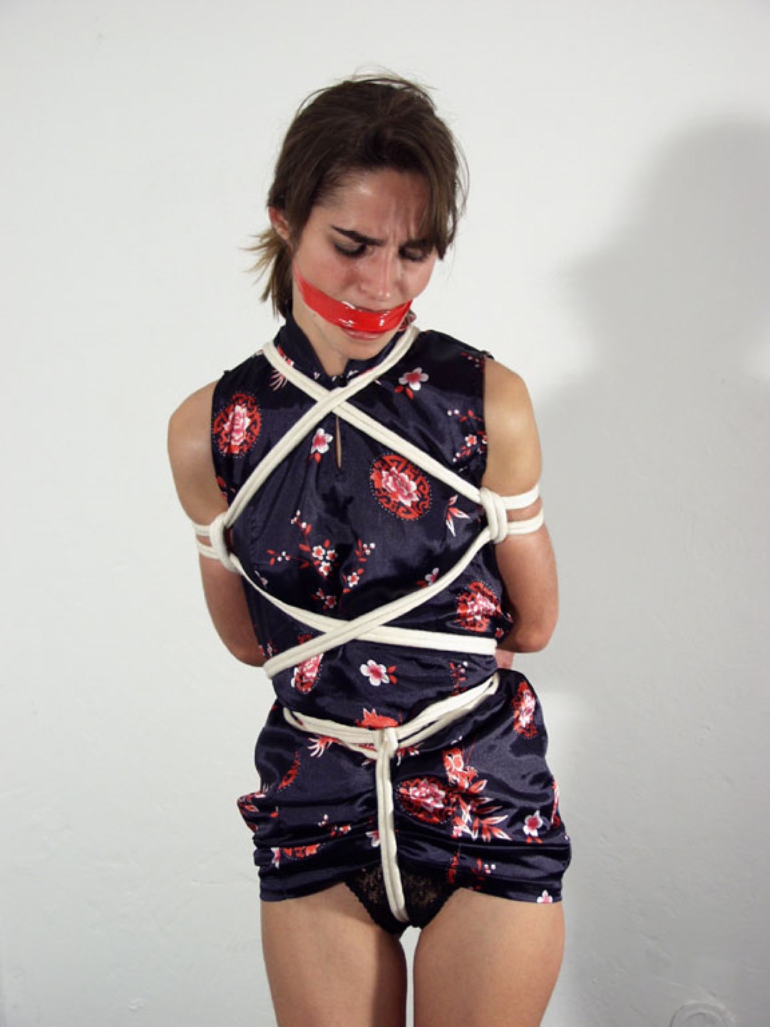 Hot girl in bondage 450