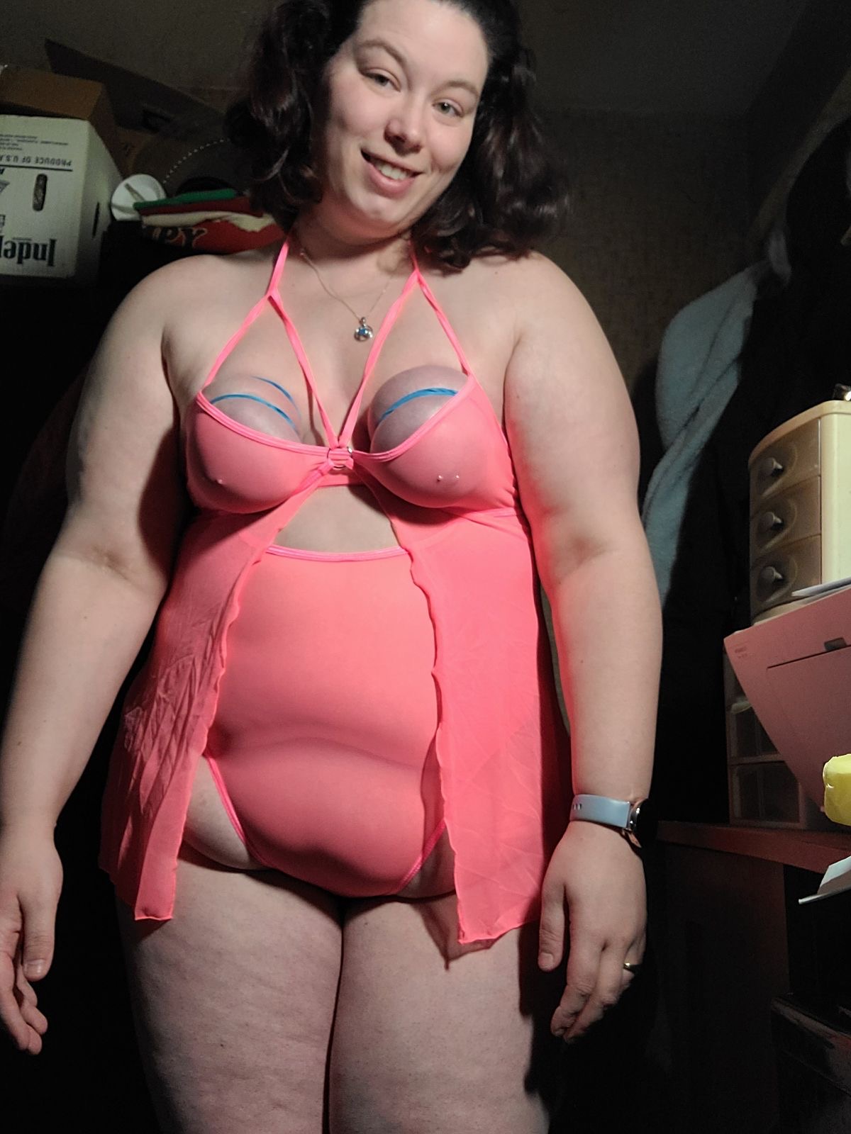 BBW Bound Tits Slut Jessica