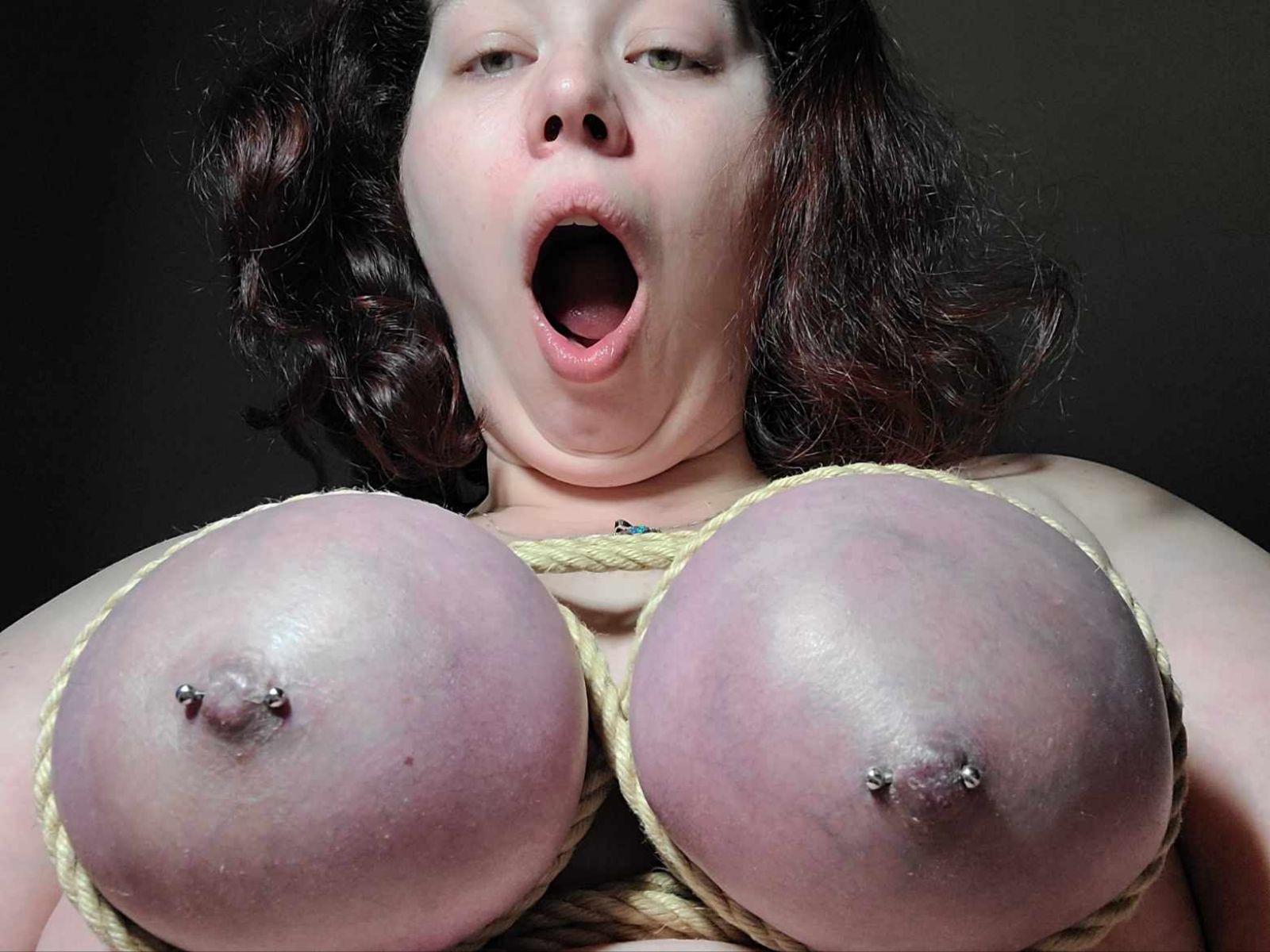 BBW Bound Tits Slut Jessica