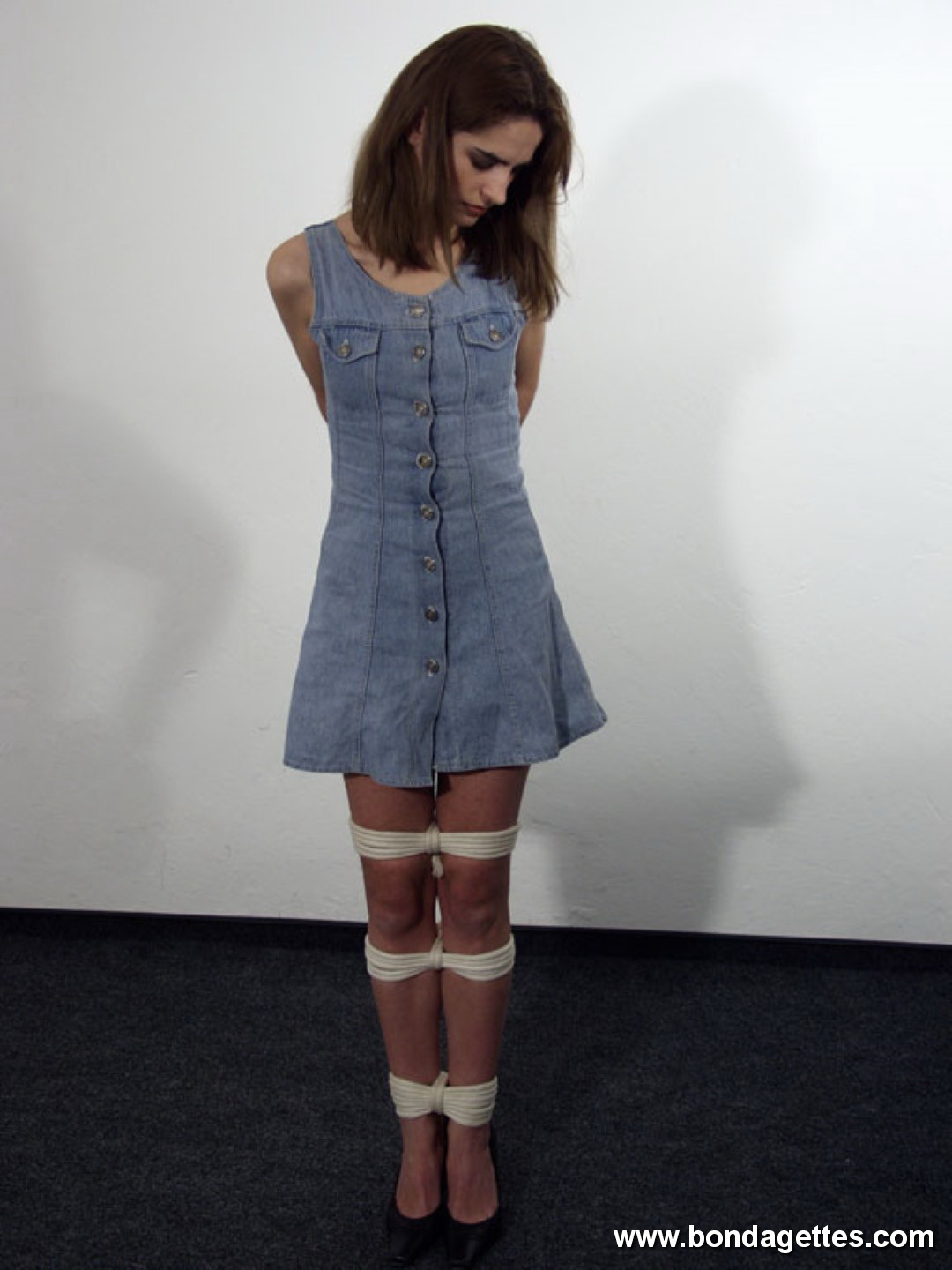 Hot girl in bondage 453