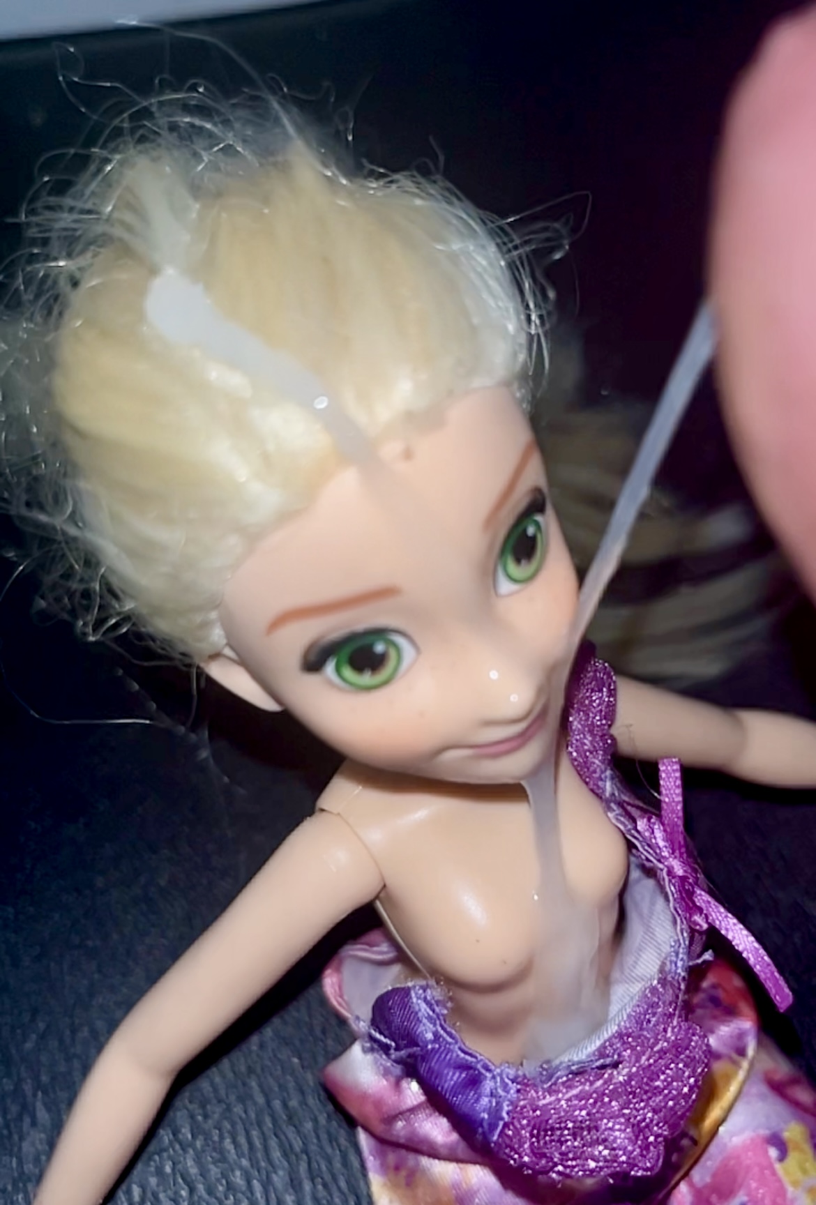 Disney's Frozen Elsa doll sperm Cumshot facial