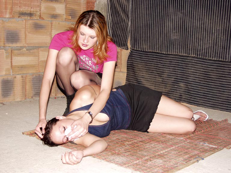 Hot girl in bondage 490