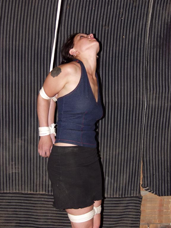 Hot girl in bondage 490