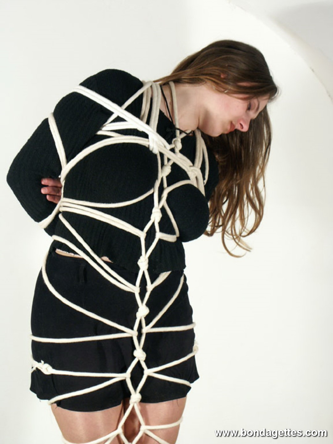 Hot girl in bondage 494