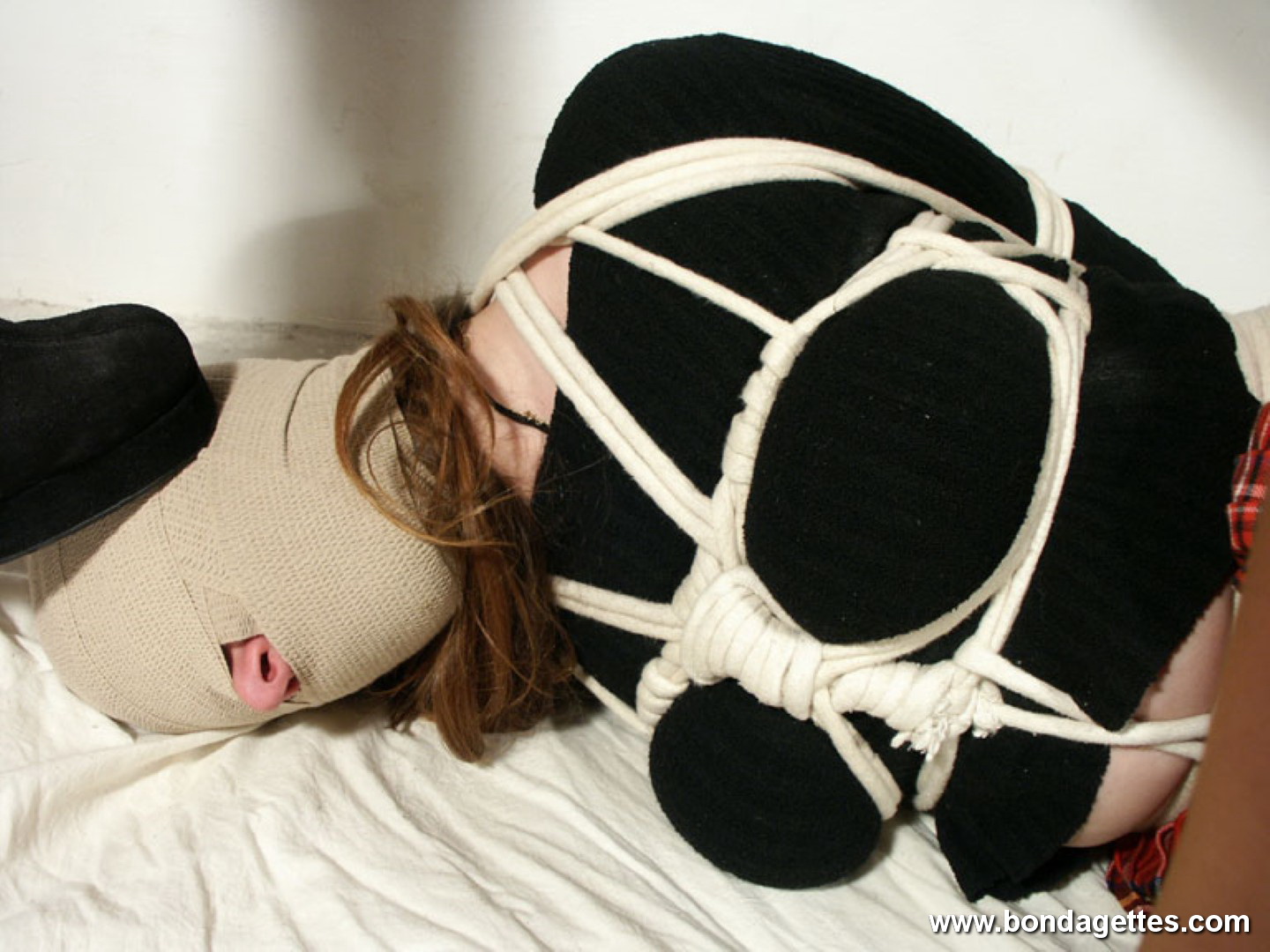 Hot girl in bondage 498