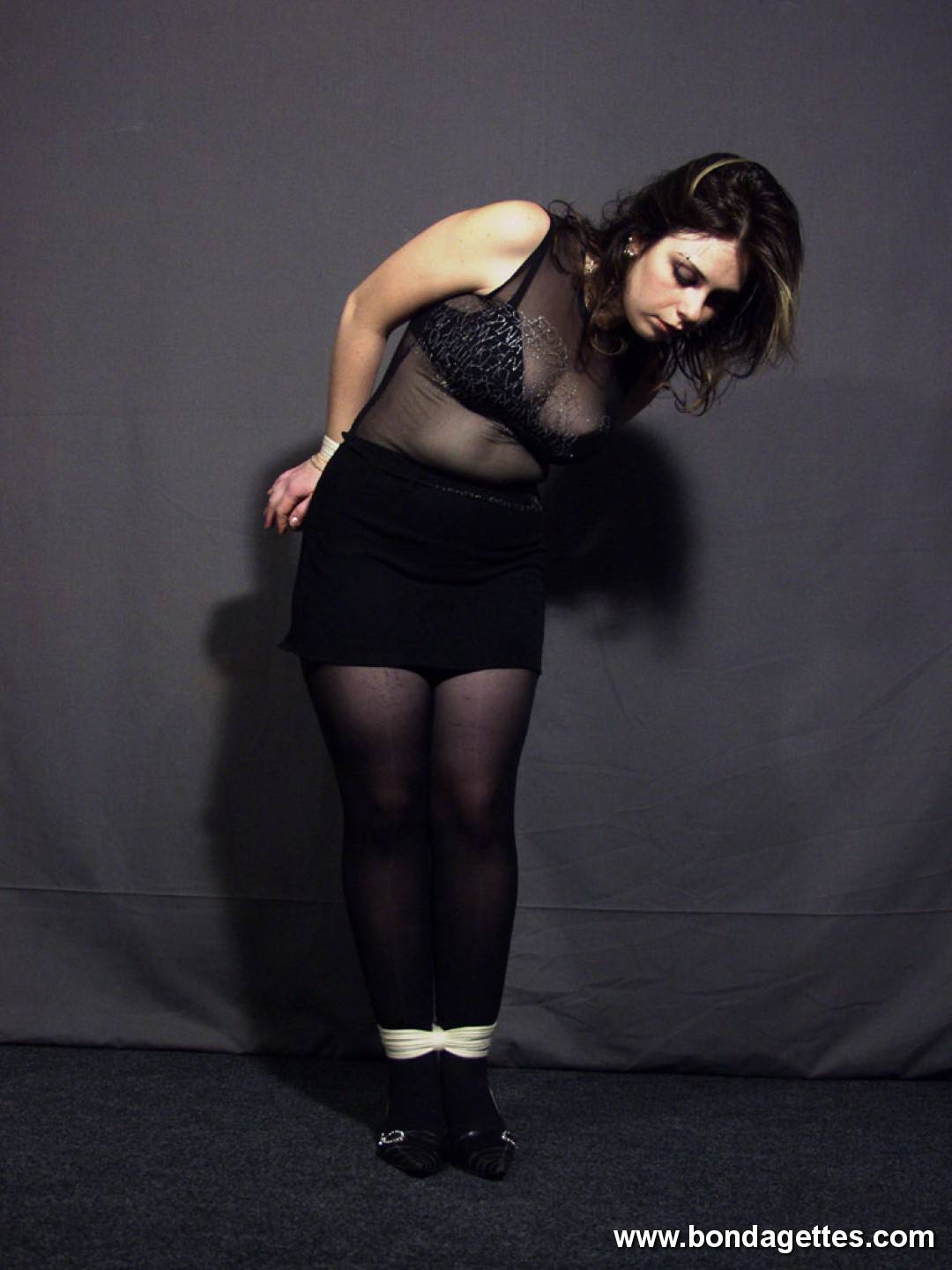 Hot girl in bondage 500