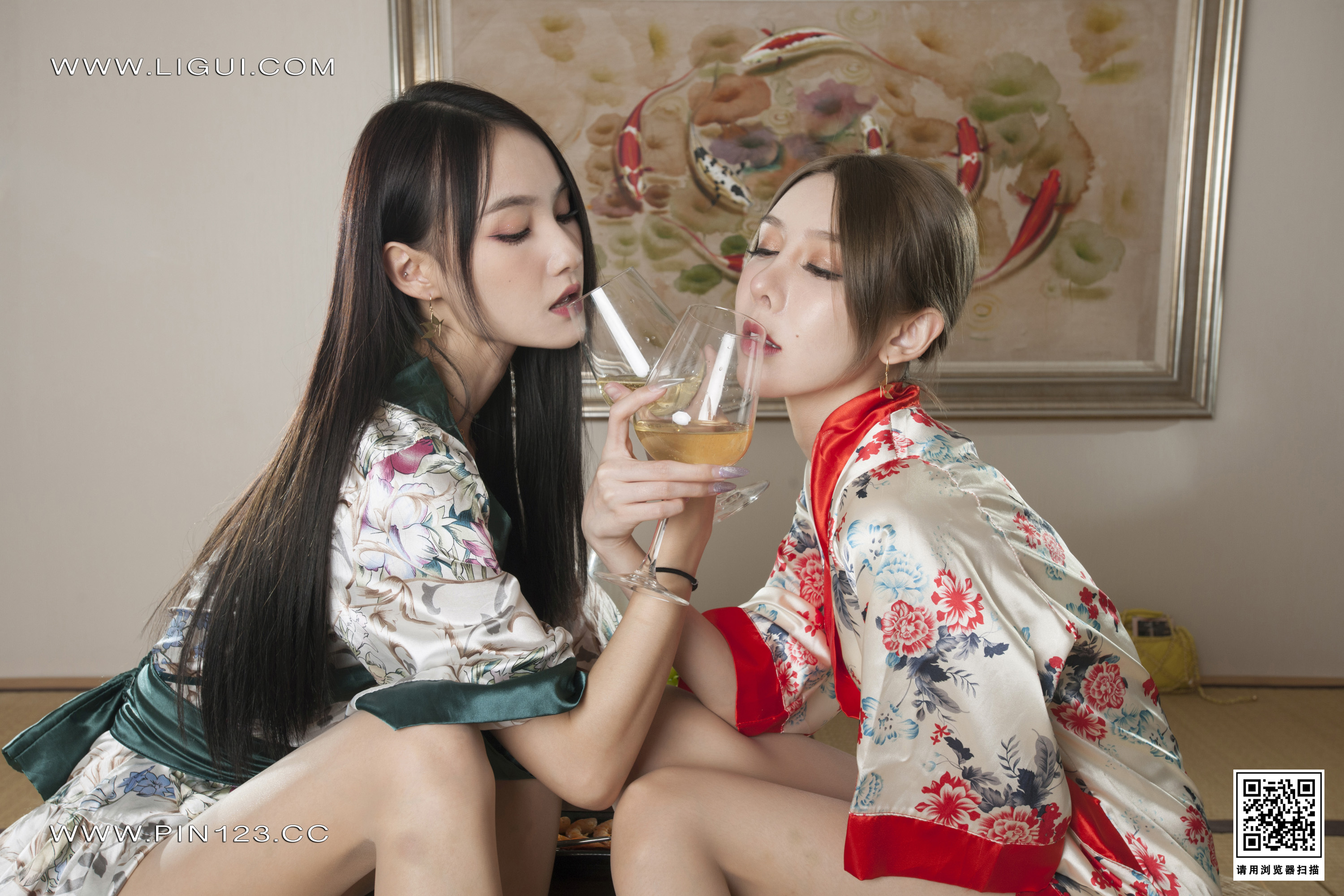 Foot Fetish Twin Flowers 107-1