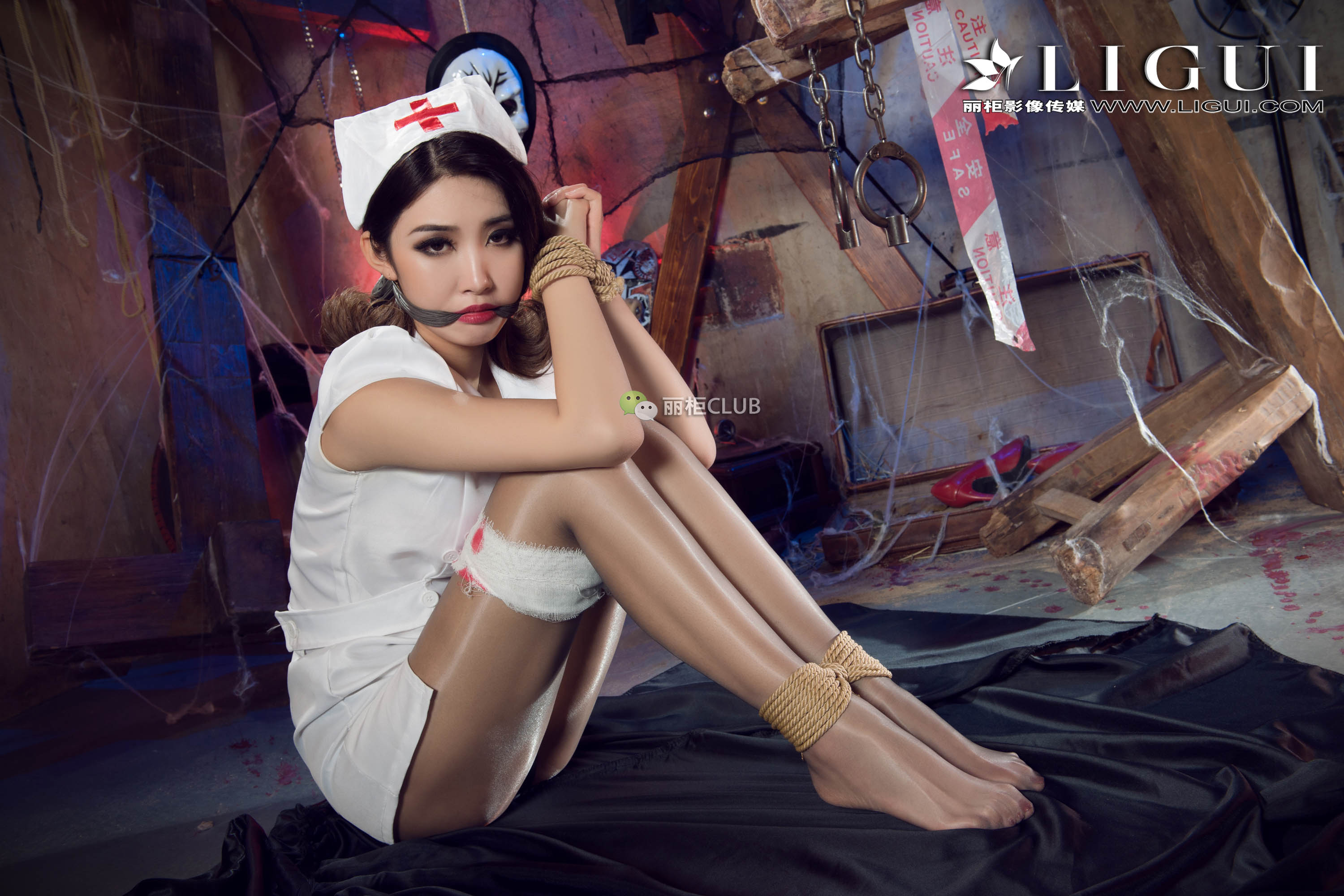 Chinese lady bondage 12