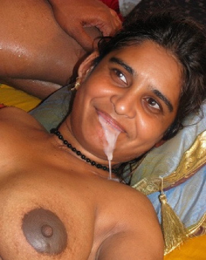 Tamil mom and son blowjob and cum on moms mouth