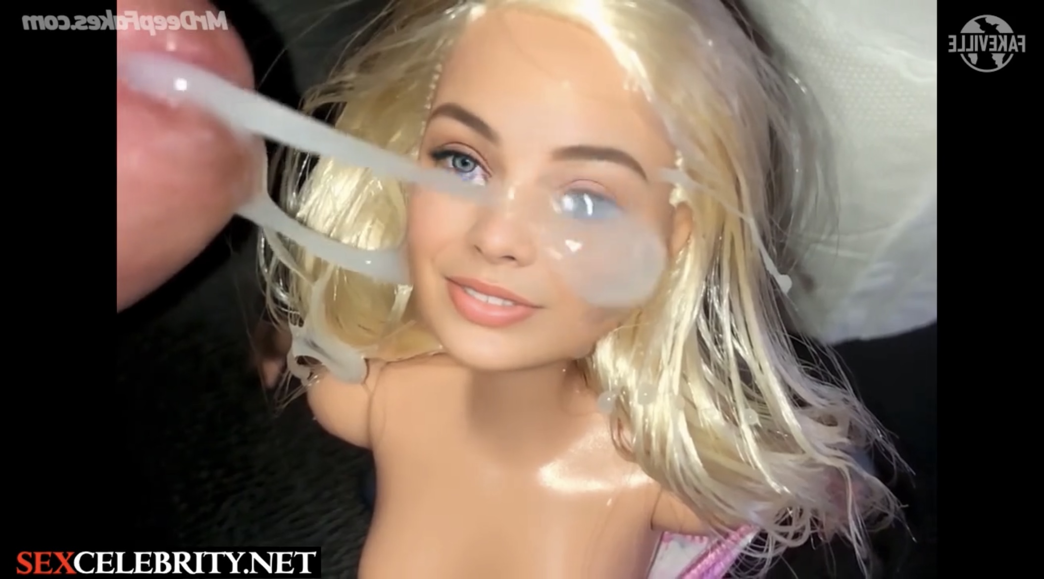 Found my own cumshot and Barbie on internet to make deepfake