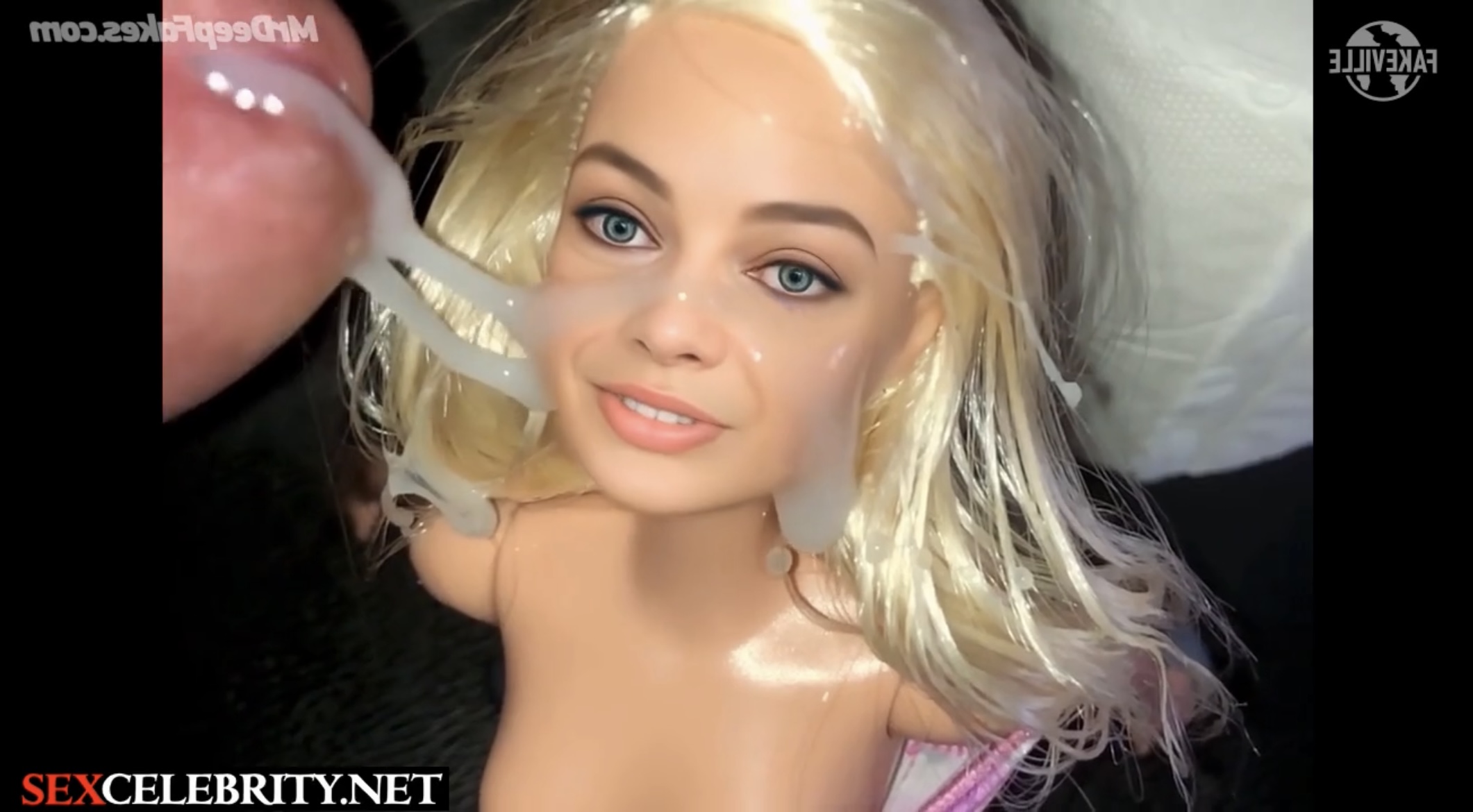 Found my own cumshot and Barbie on internet to make deepfake
