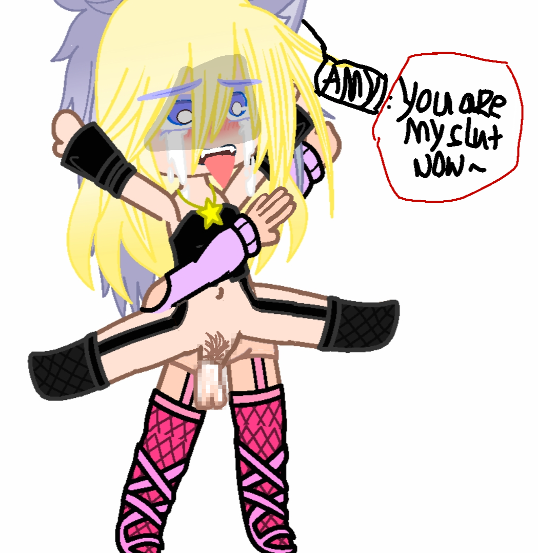 The wolf girl cums on my pussy and she named me a slut~