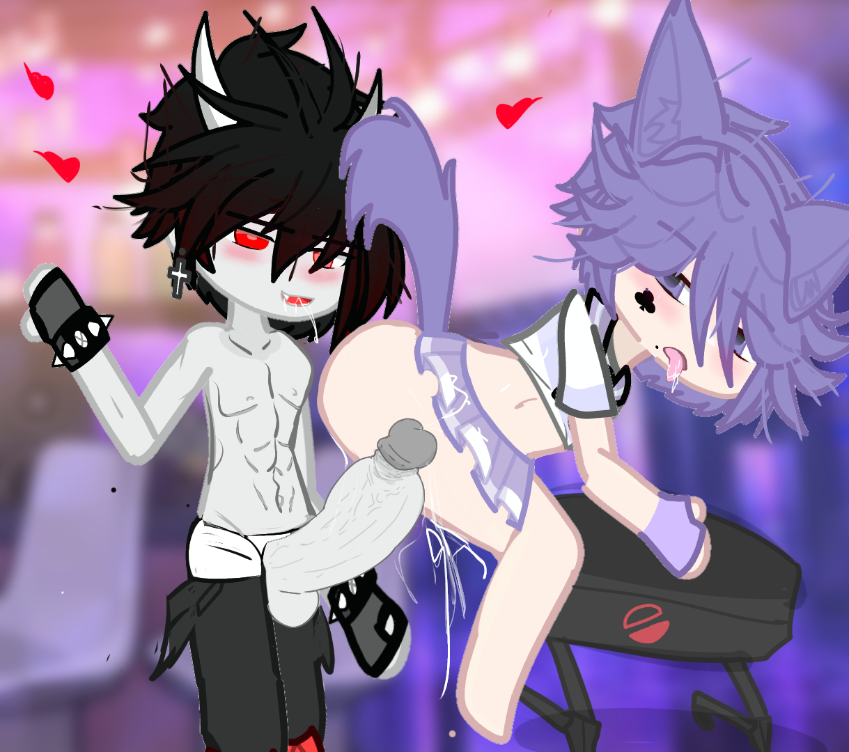 Having sex with some Uwu Cat - GachaHeat Rule34 NSFW