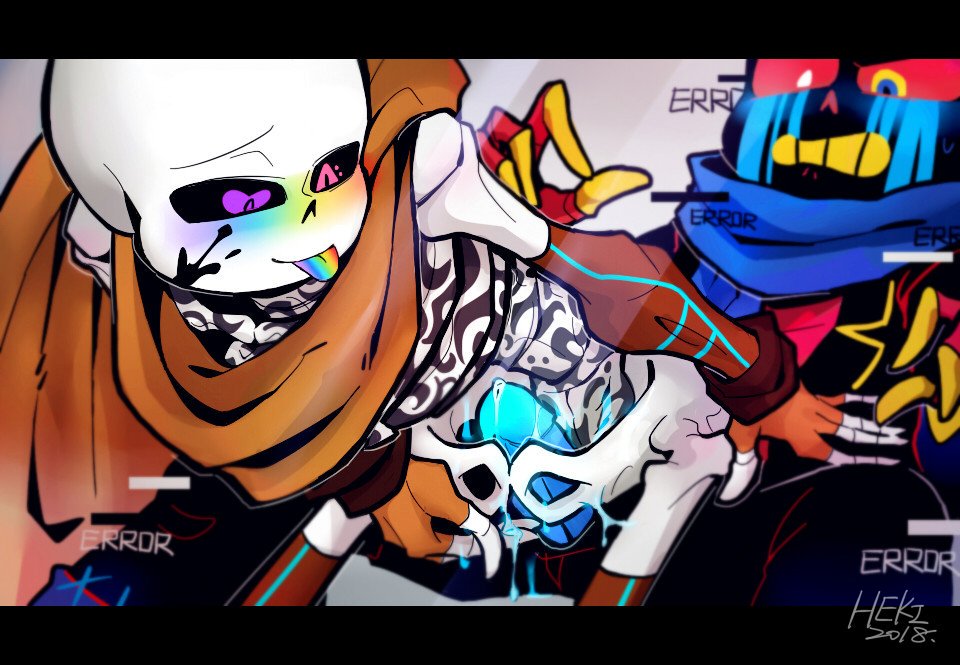 Ink sans getting fucked