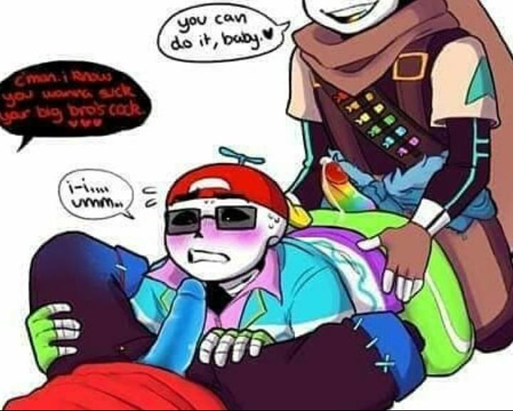 Ink sans getting fucked