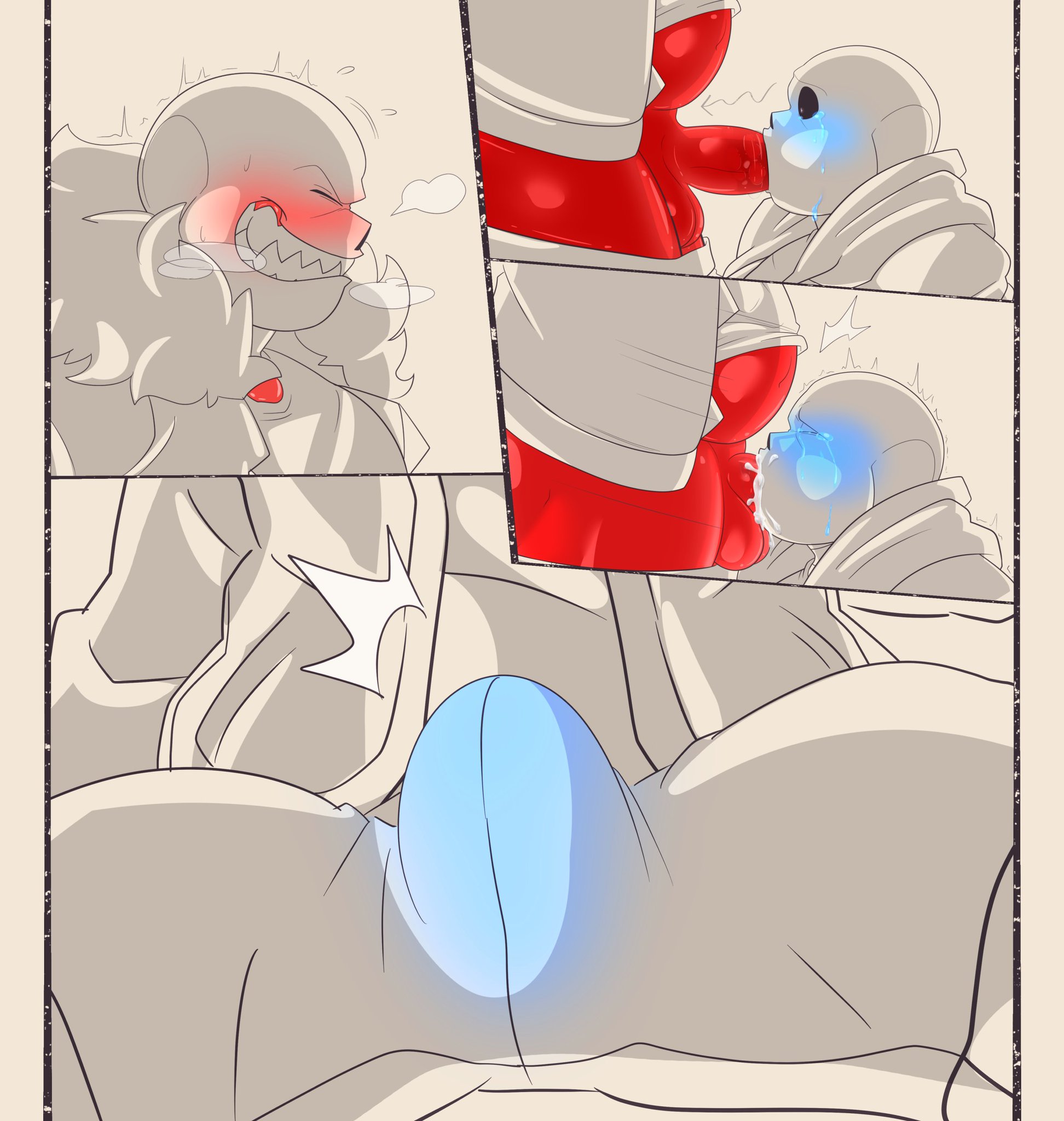 Fell sans getting fucked