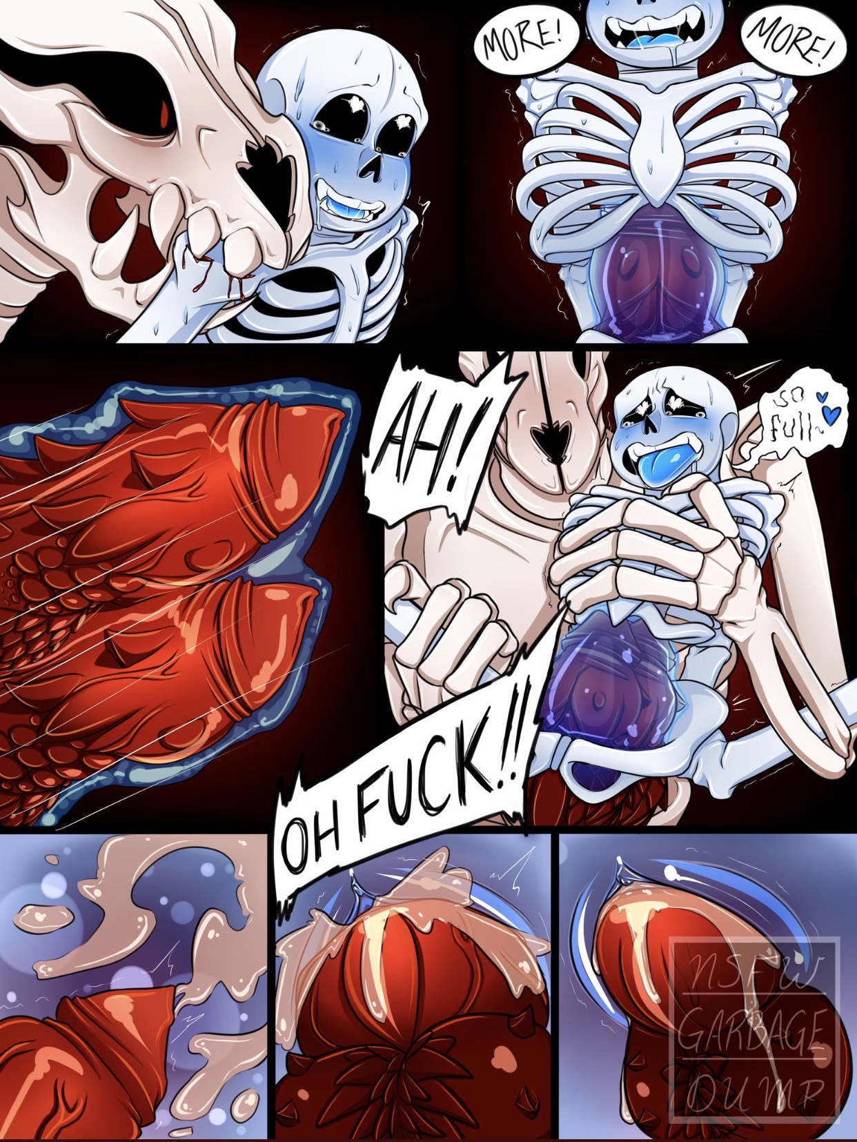Fell sans getting fucked