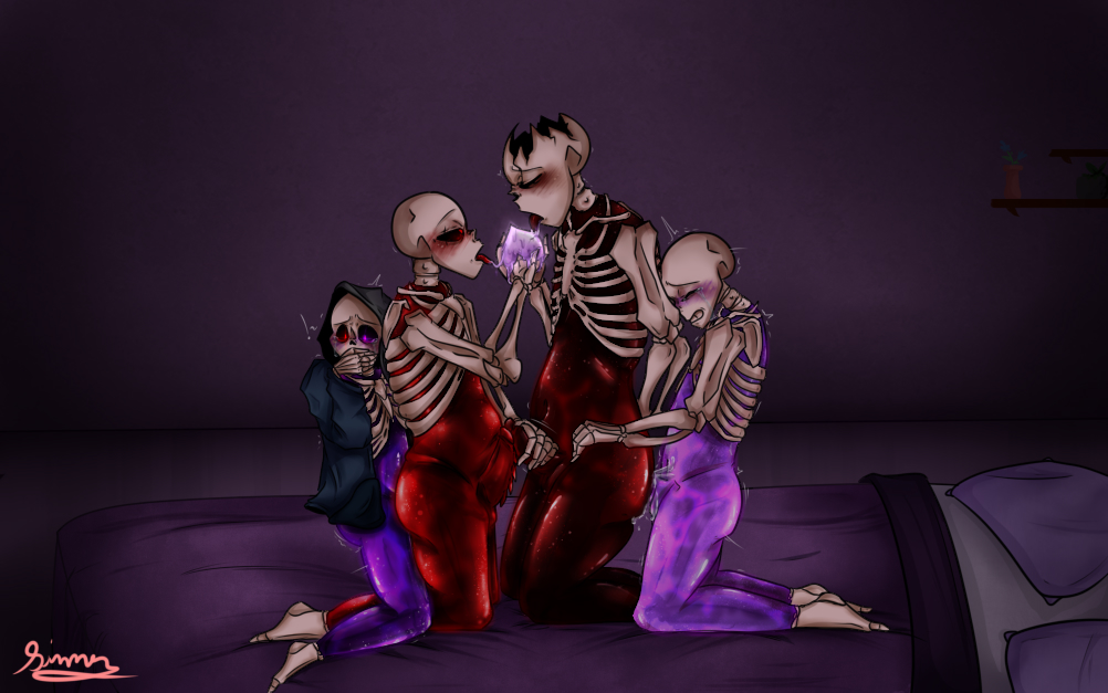 Horror sans and dream get fucked