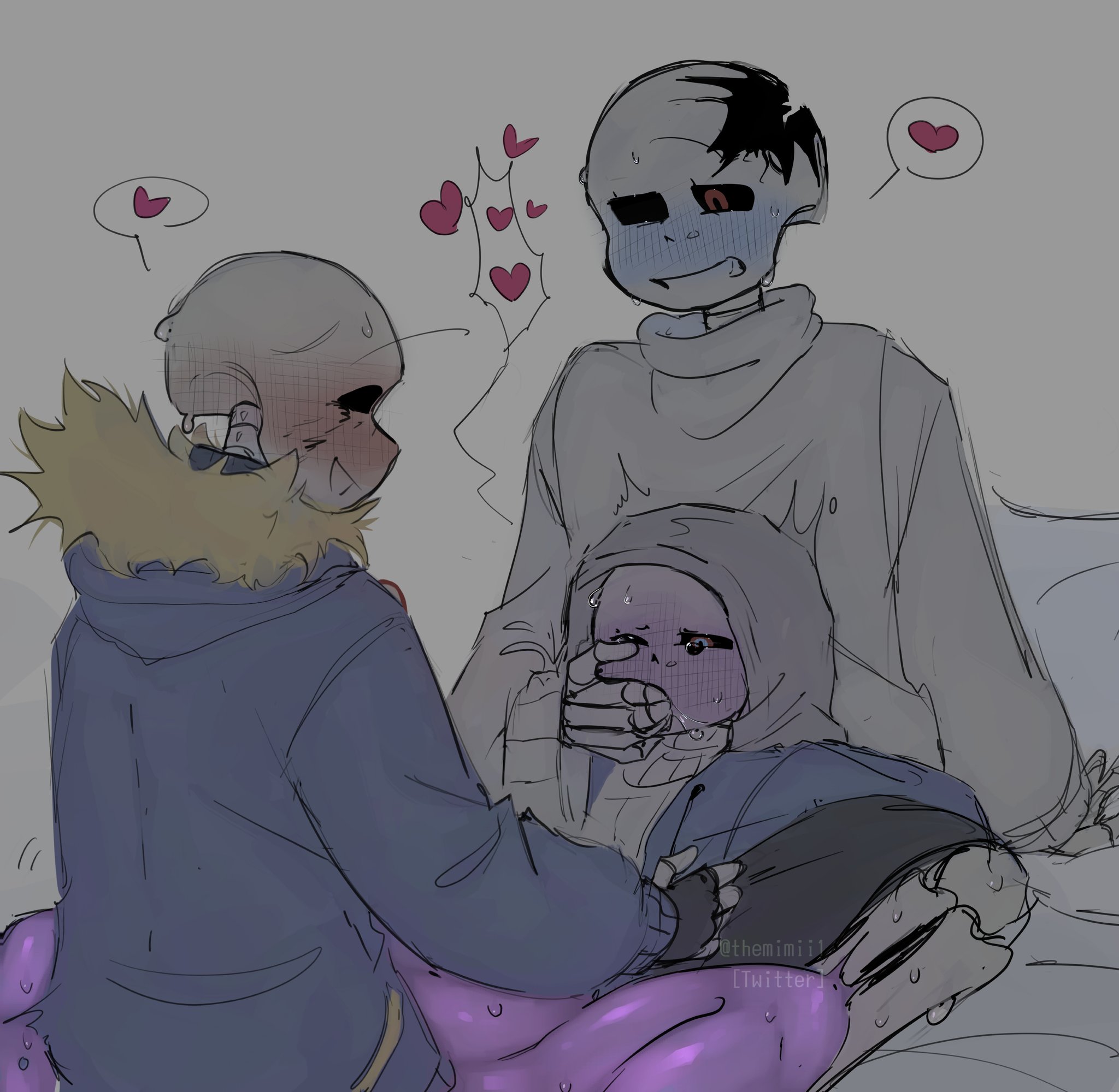 Horror sans and dream get fucked