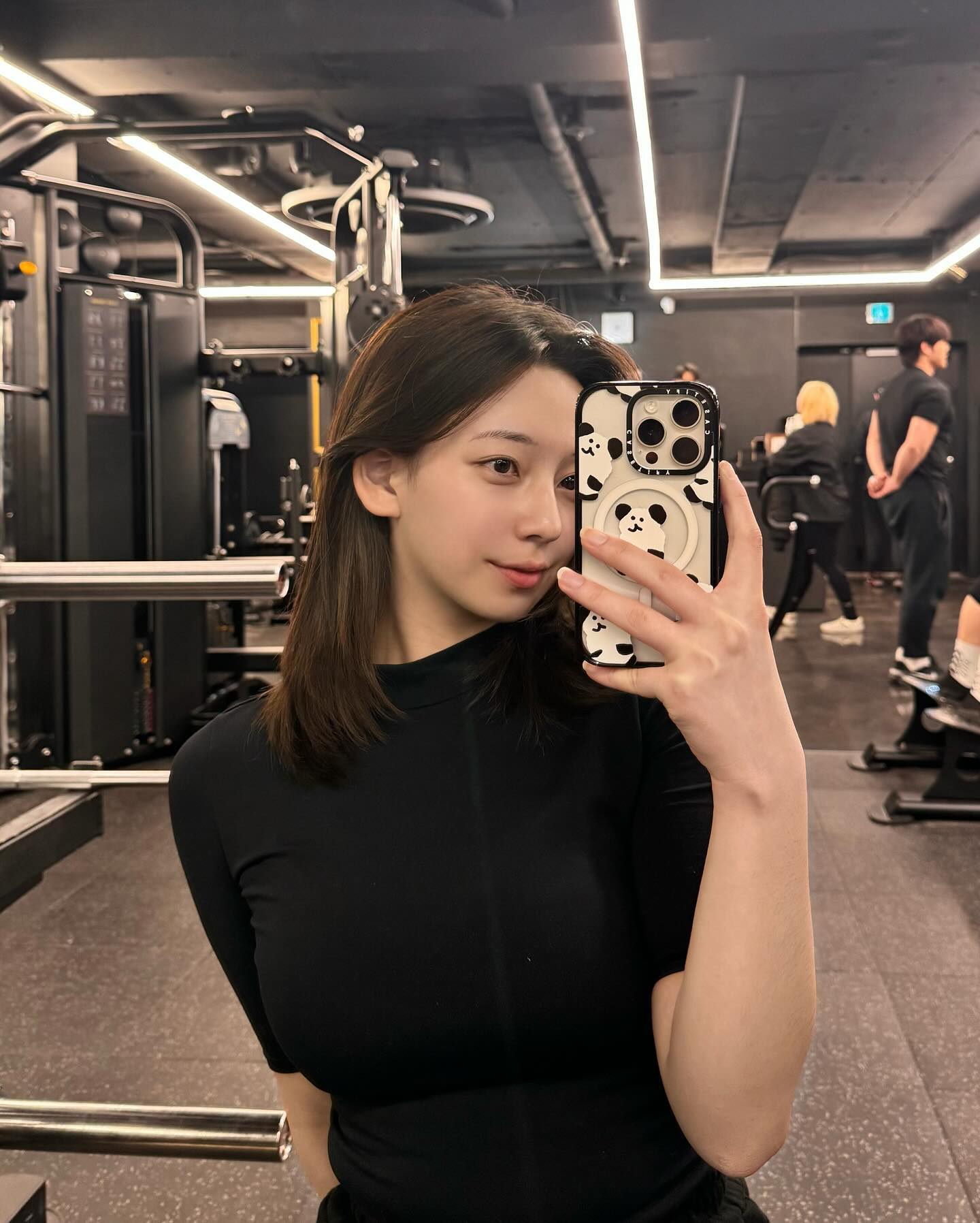 Cute Asian Gym Girl