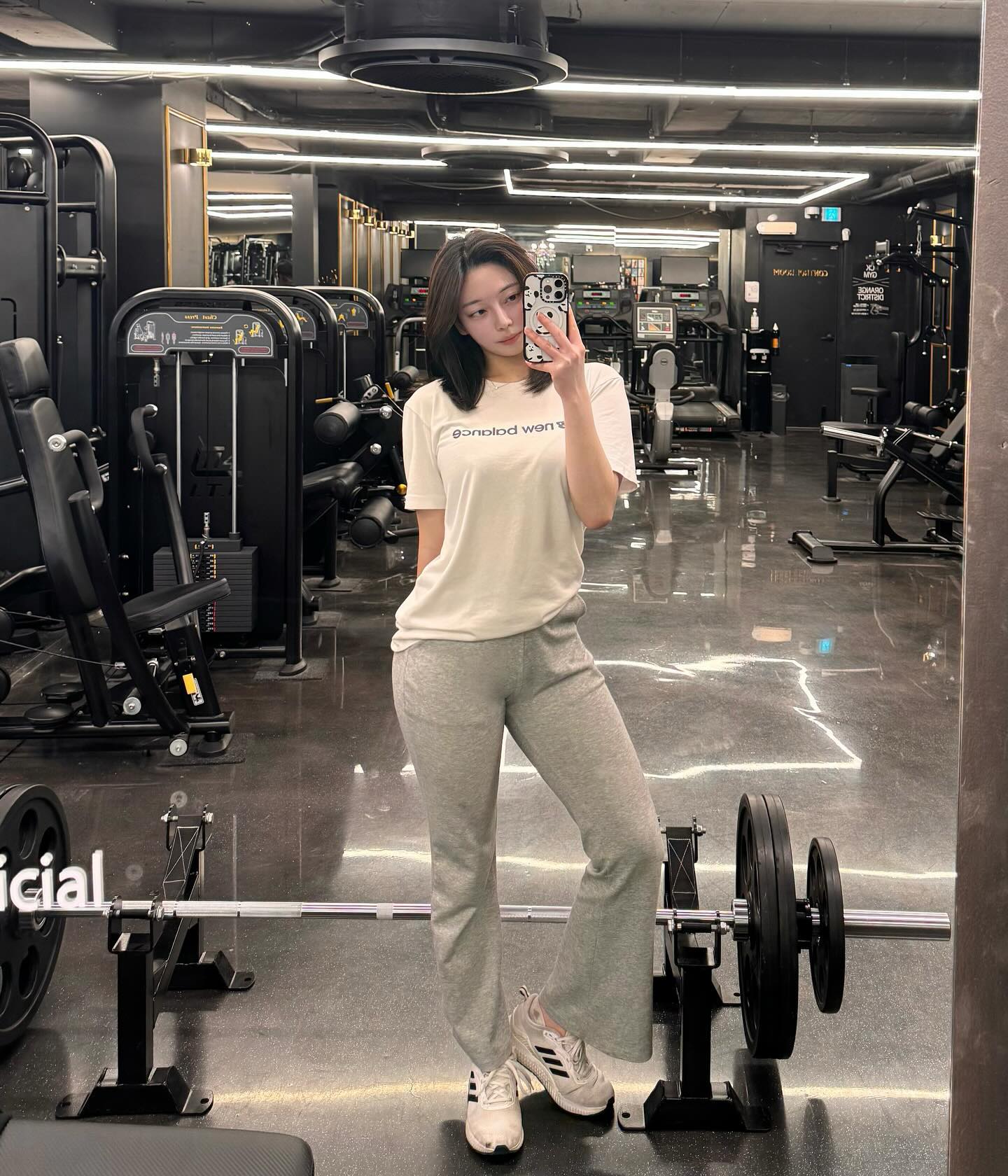 Cute Asian Gym Girl