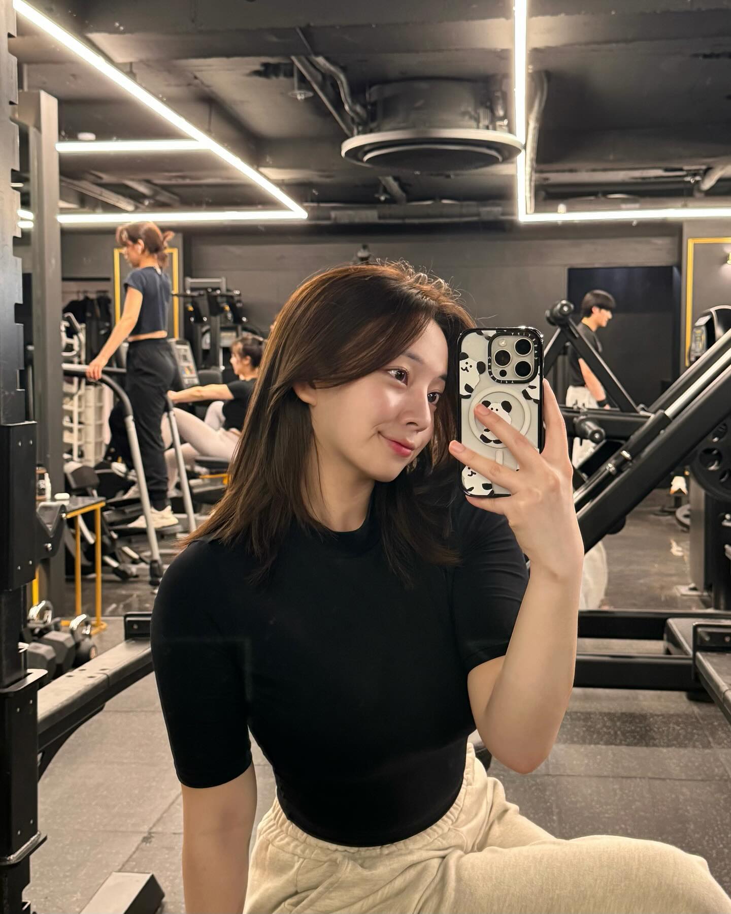 Cute Asian Gym Girl