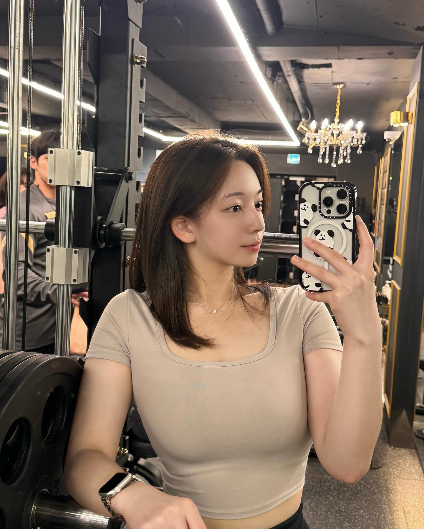 Cute Asian Gym Girl