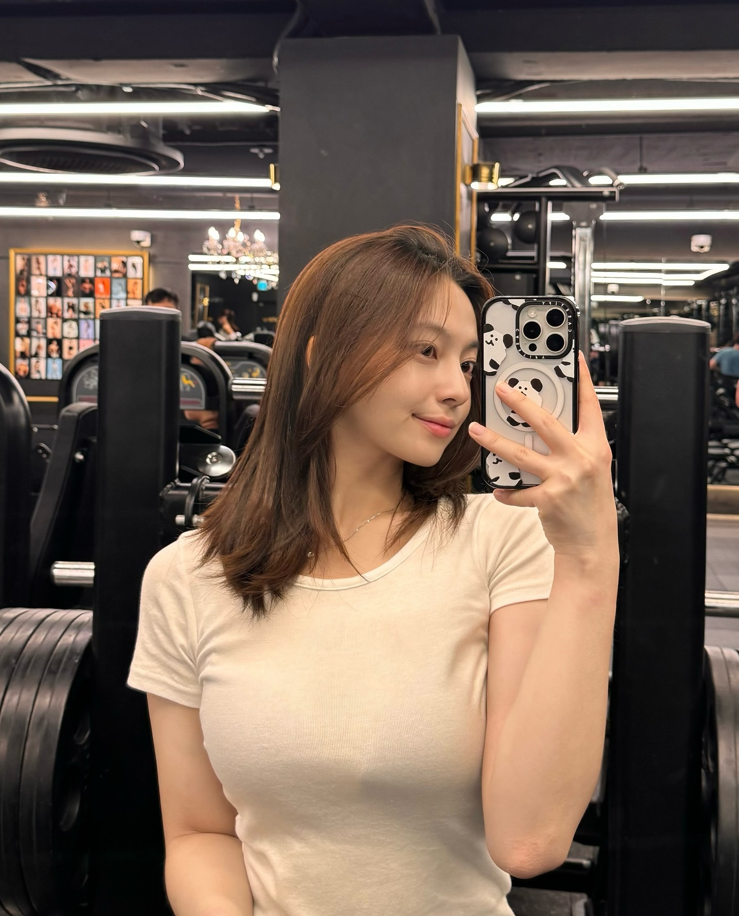 Cute Asian Gym Girl