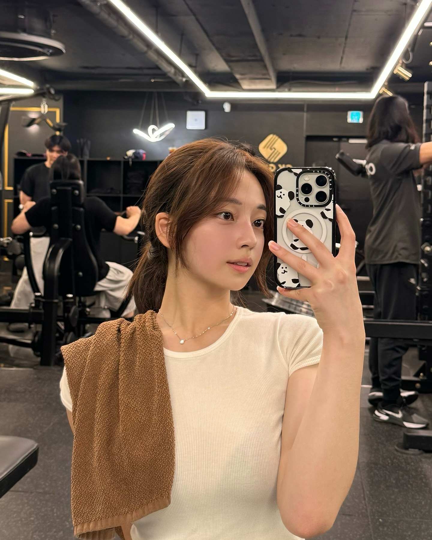 Cute Asian Gym Girl