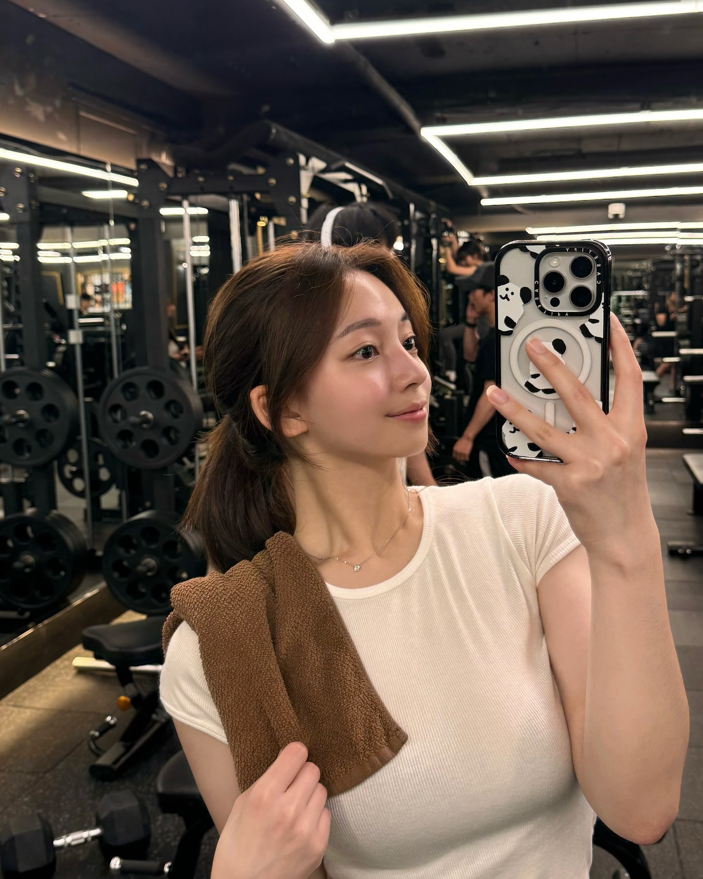 Cute Asian Gym Girl