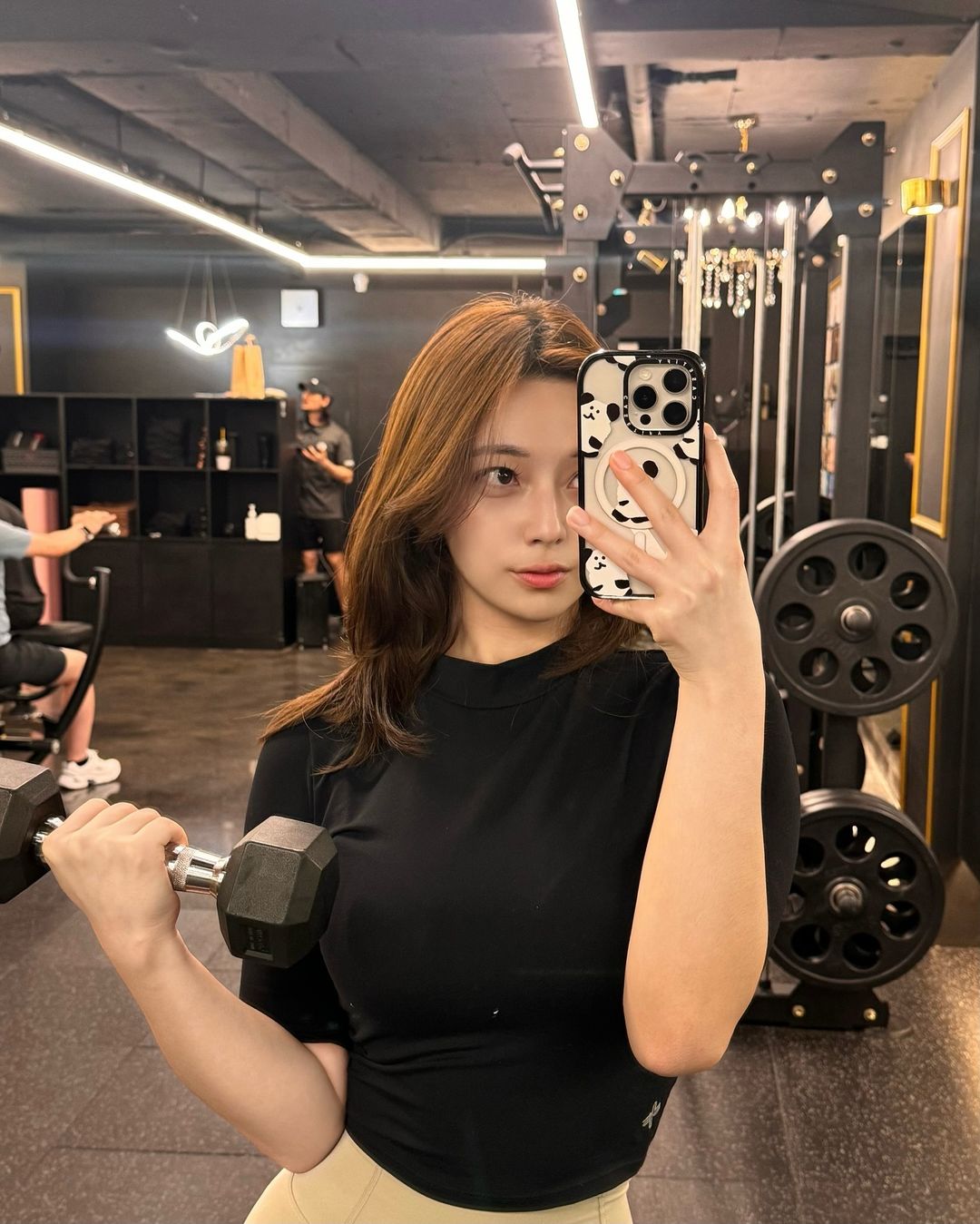 Cute Asian Gym Girl