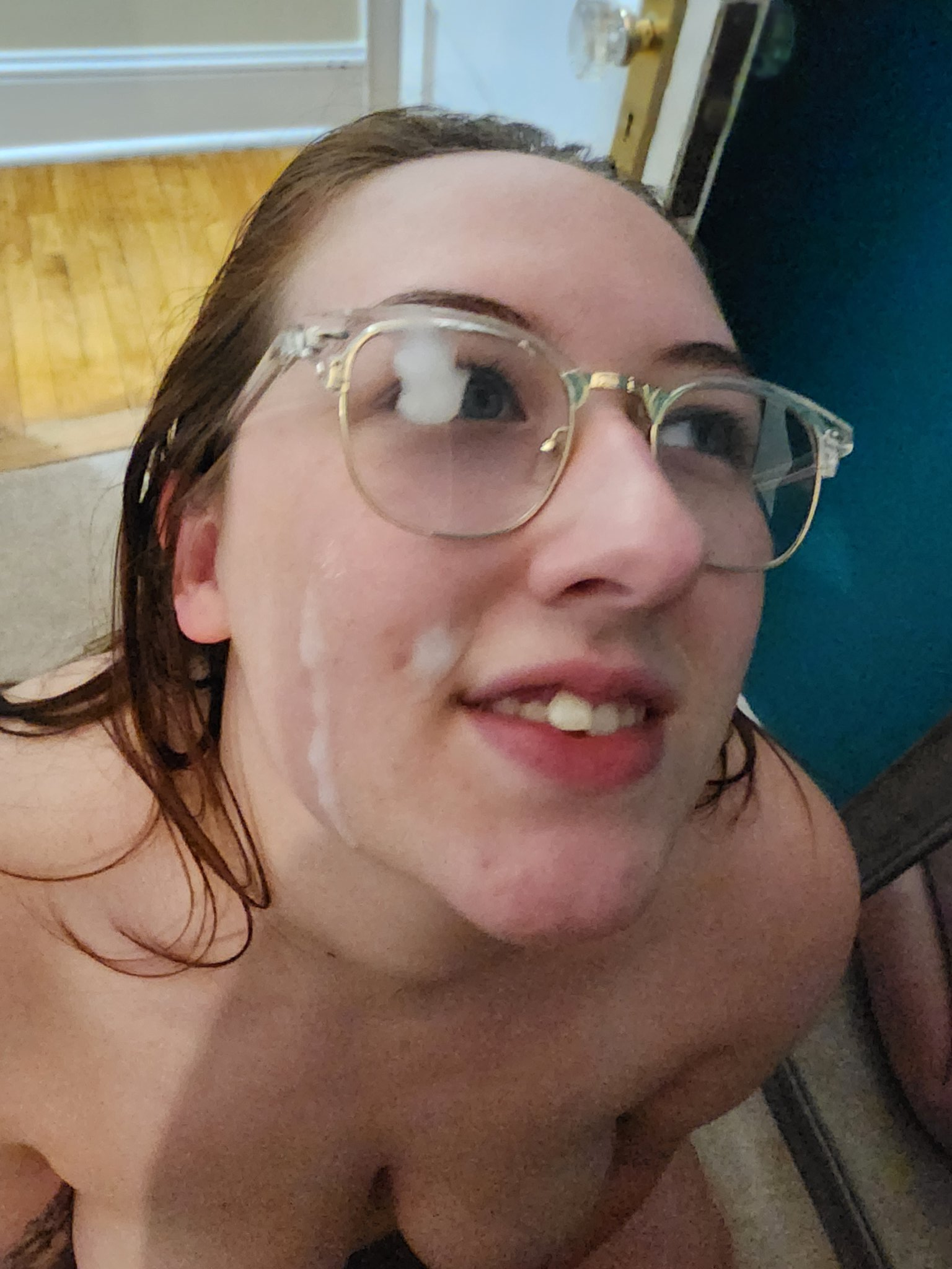 Slut Susan sucks cock and balls