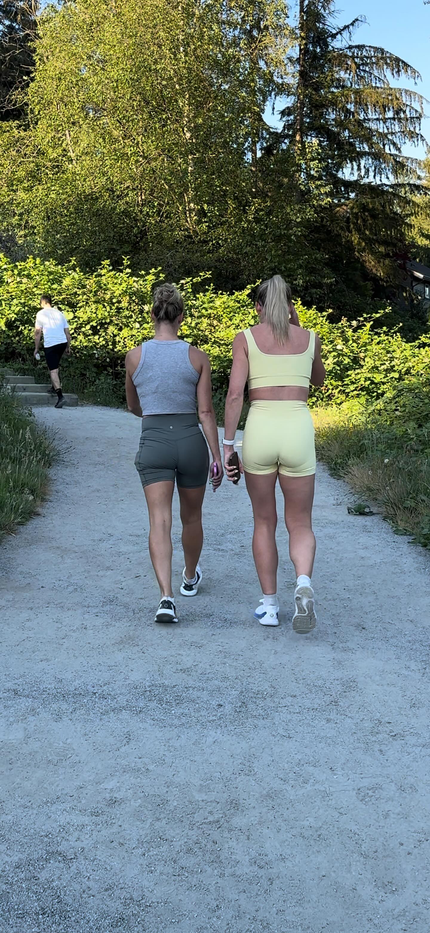 Dirty Blonde DUO Caught in Lulu BOOTY Shorts PART 1