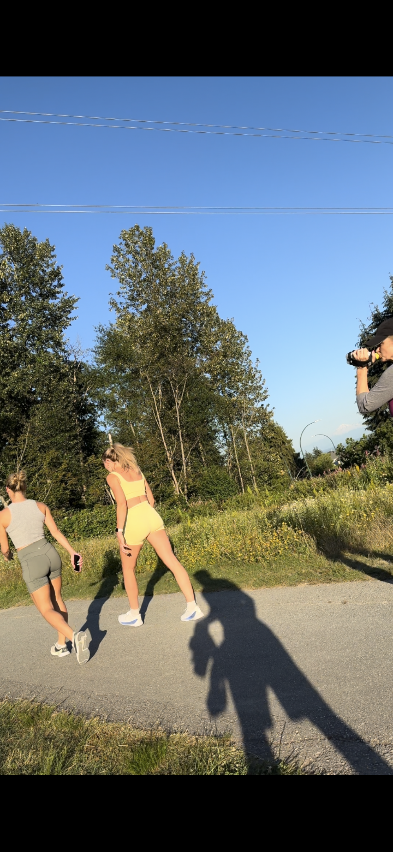 Dirty Blonde DUO Caught in Lulu BOOTY Shorts PART 1