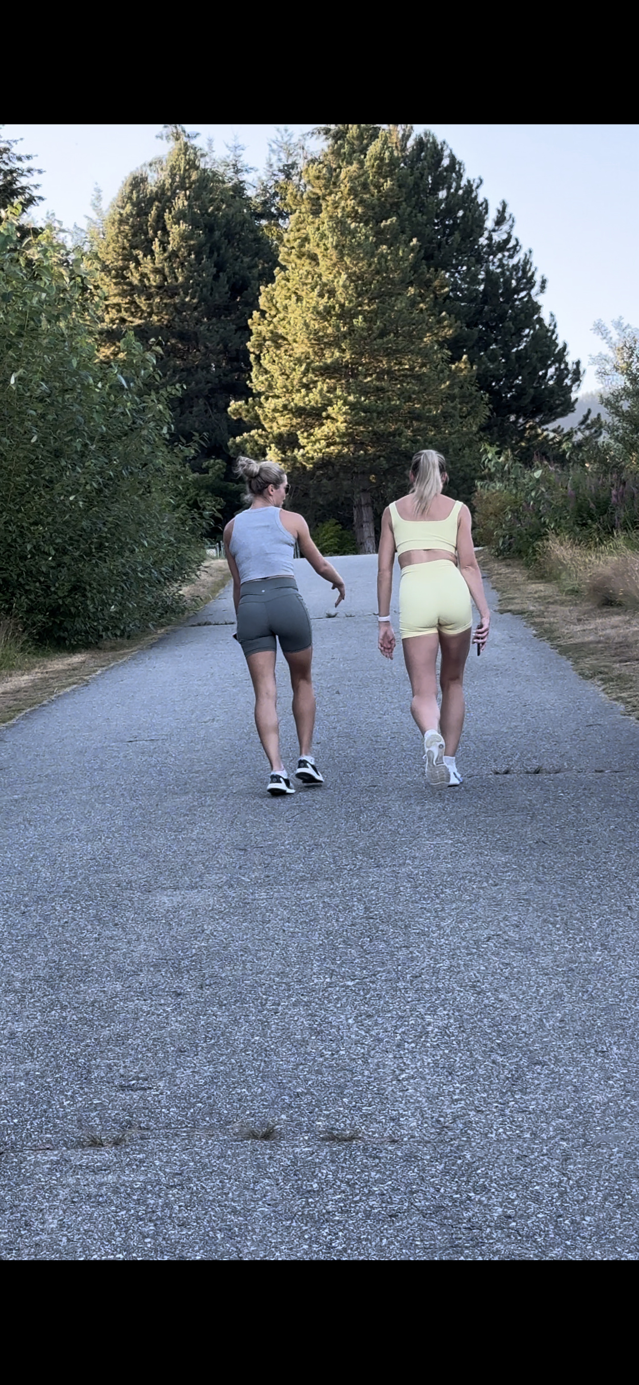 Dirty Blonde DUO Caught in Lulu BOOTY Shorts PART 1