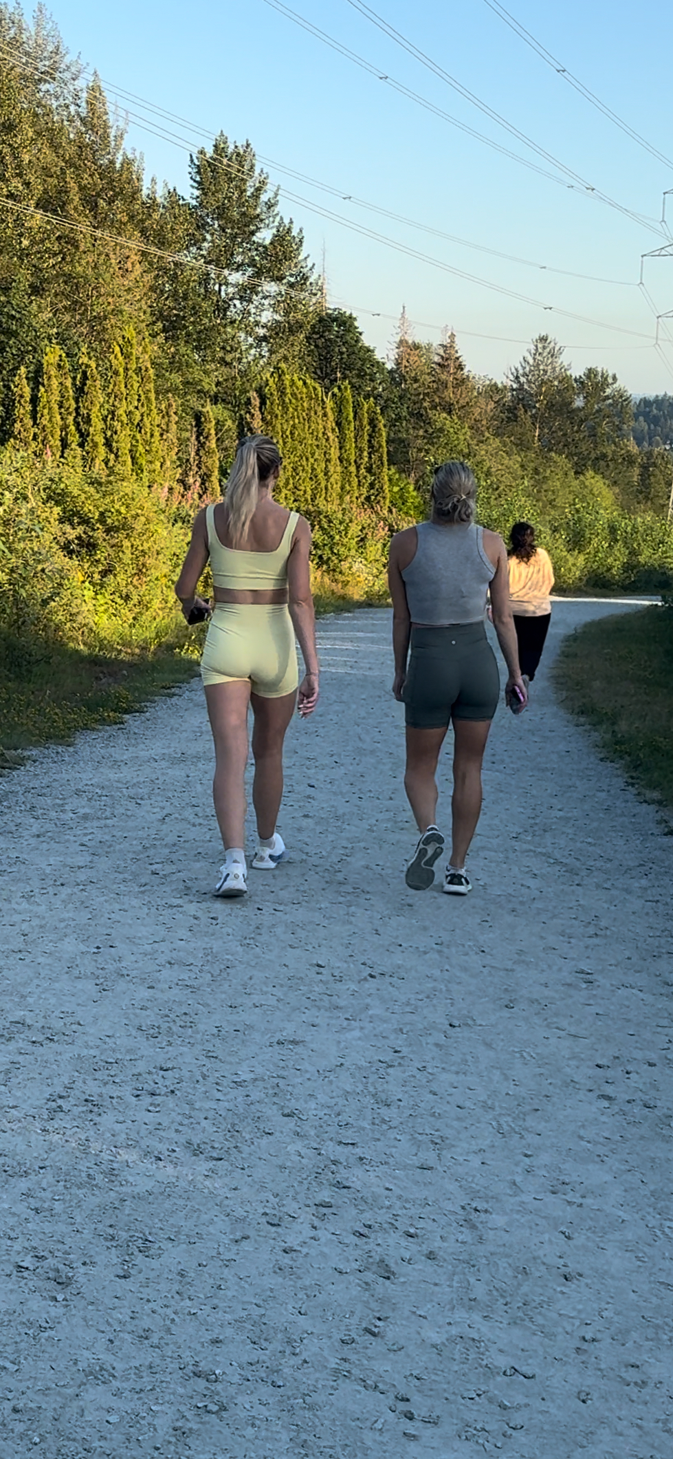 Dirty Blonde DUO Caught in Lulu BOOTY Shorts PART 1