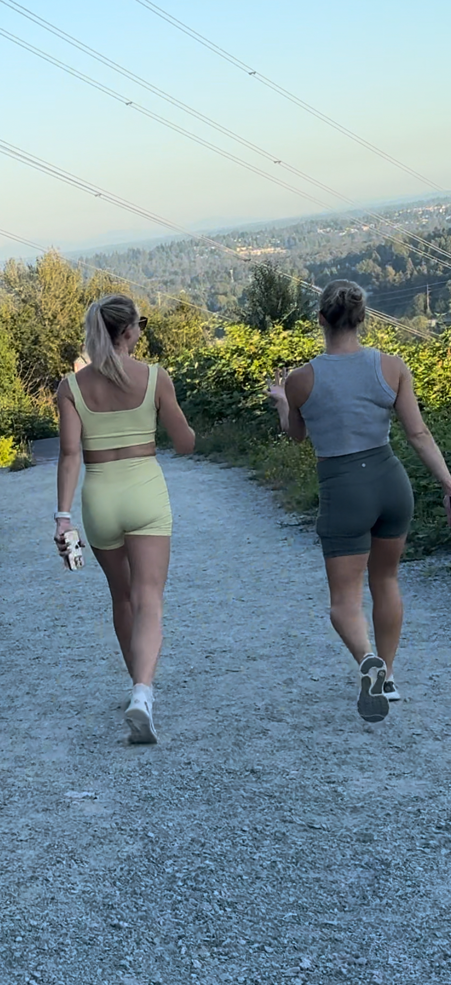 Dirty Blonde DUO Caught in Lulu BOOTY Shorts PART 1